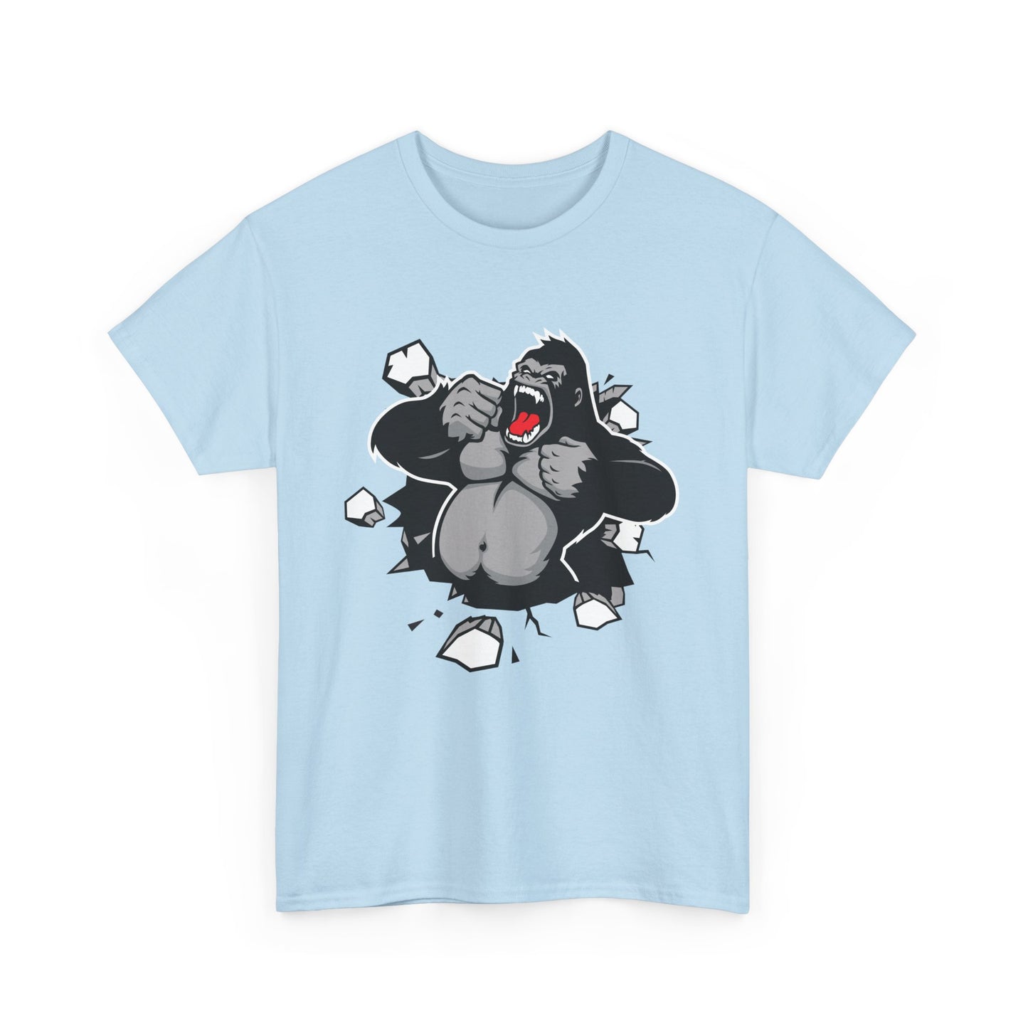 Bustin Out Gorilla. Heavy Cotton T-Shirt