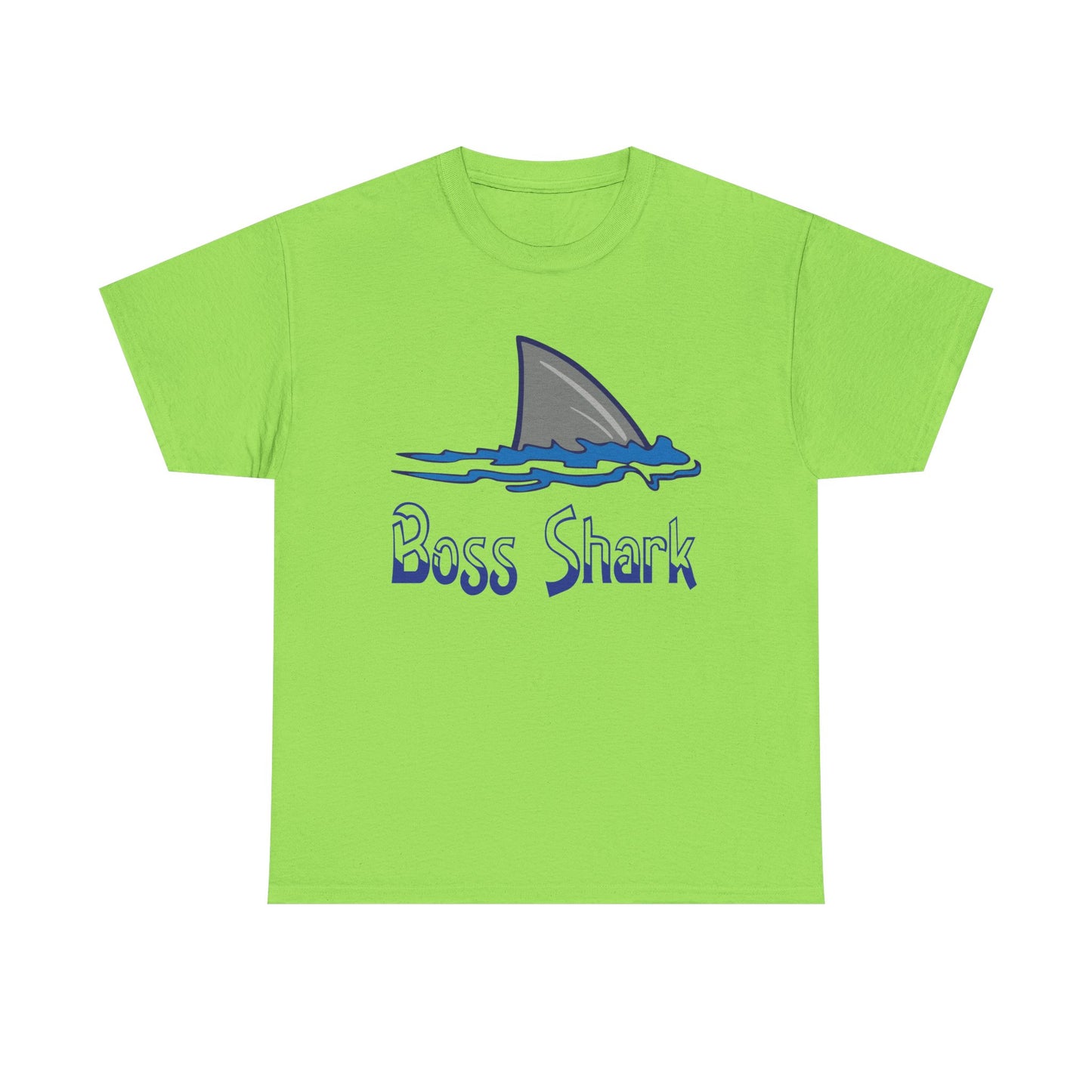 Boss Shark. Heavy Cotton T-Shirt