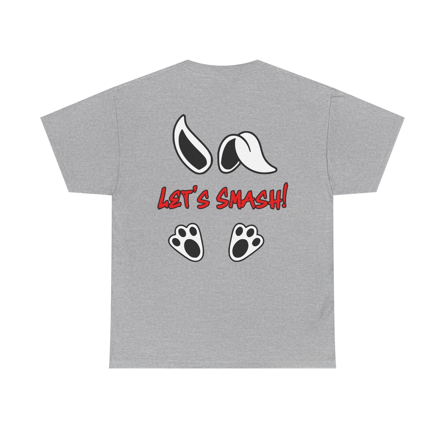 Let's Smash!, Rad Moto Bunny, Heavy Cotton T-Shirt