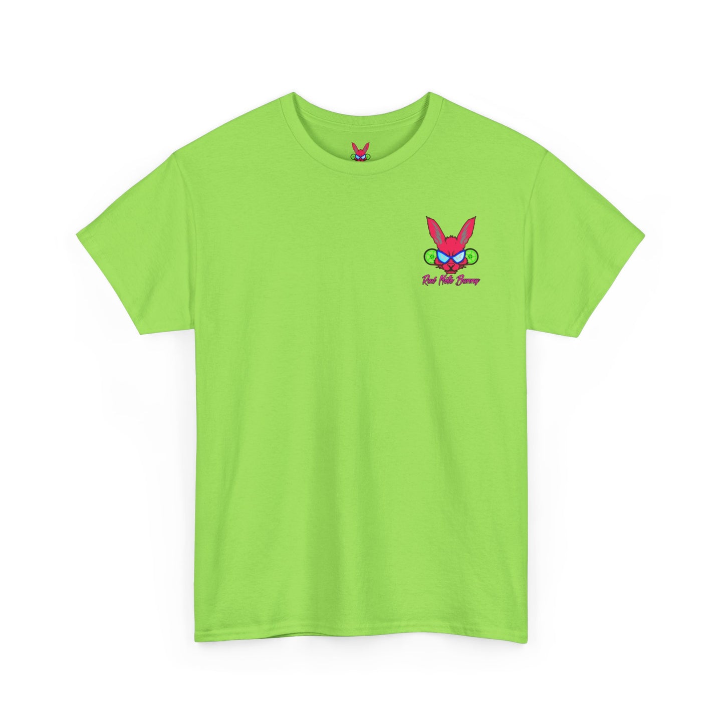 Comedian Moto Bunny, Rad Moto Bunny, Heavy Cotton T-Shirt