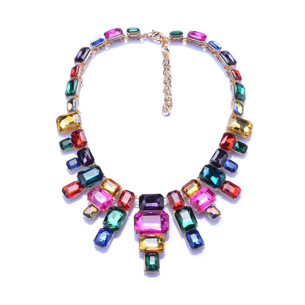 Luxurious Big Gem Necklace