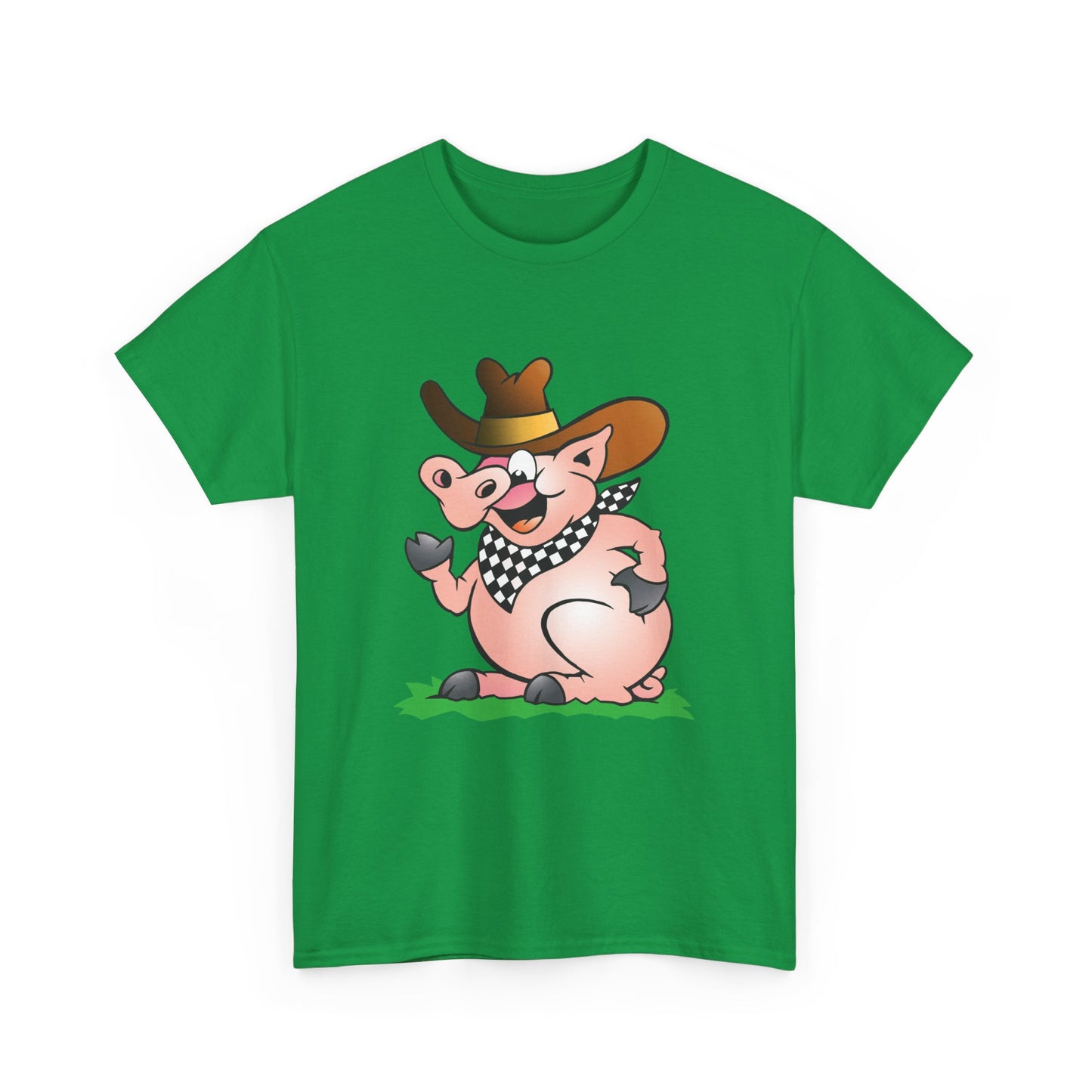 BBQ Pig. Heavy Cotton T-Shirt