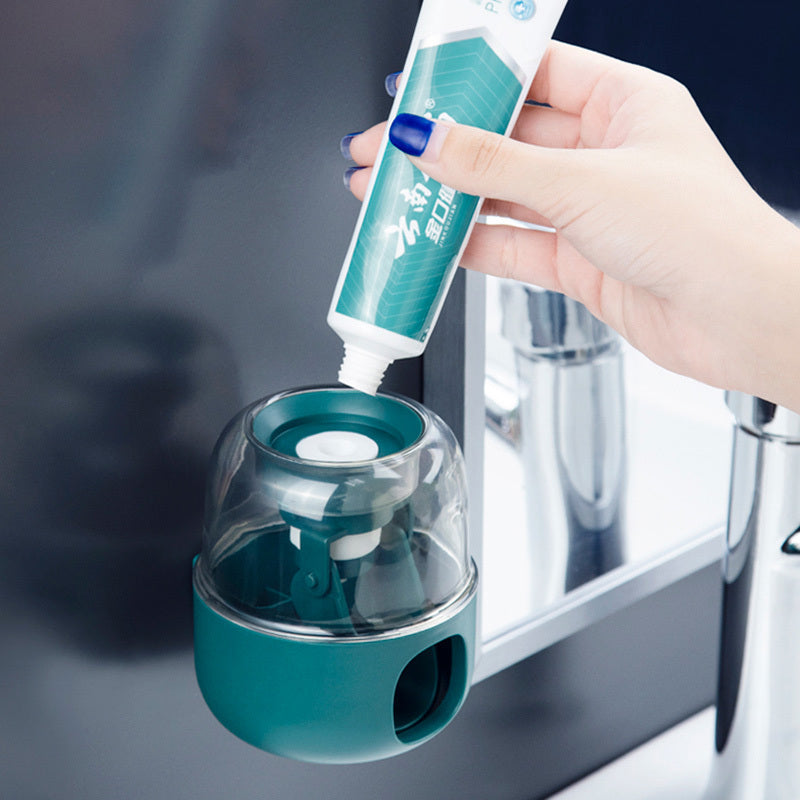 Wall-mounted Magnetic Toothpaste Set