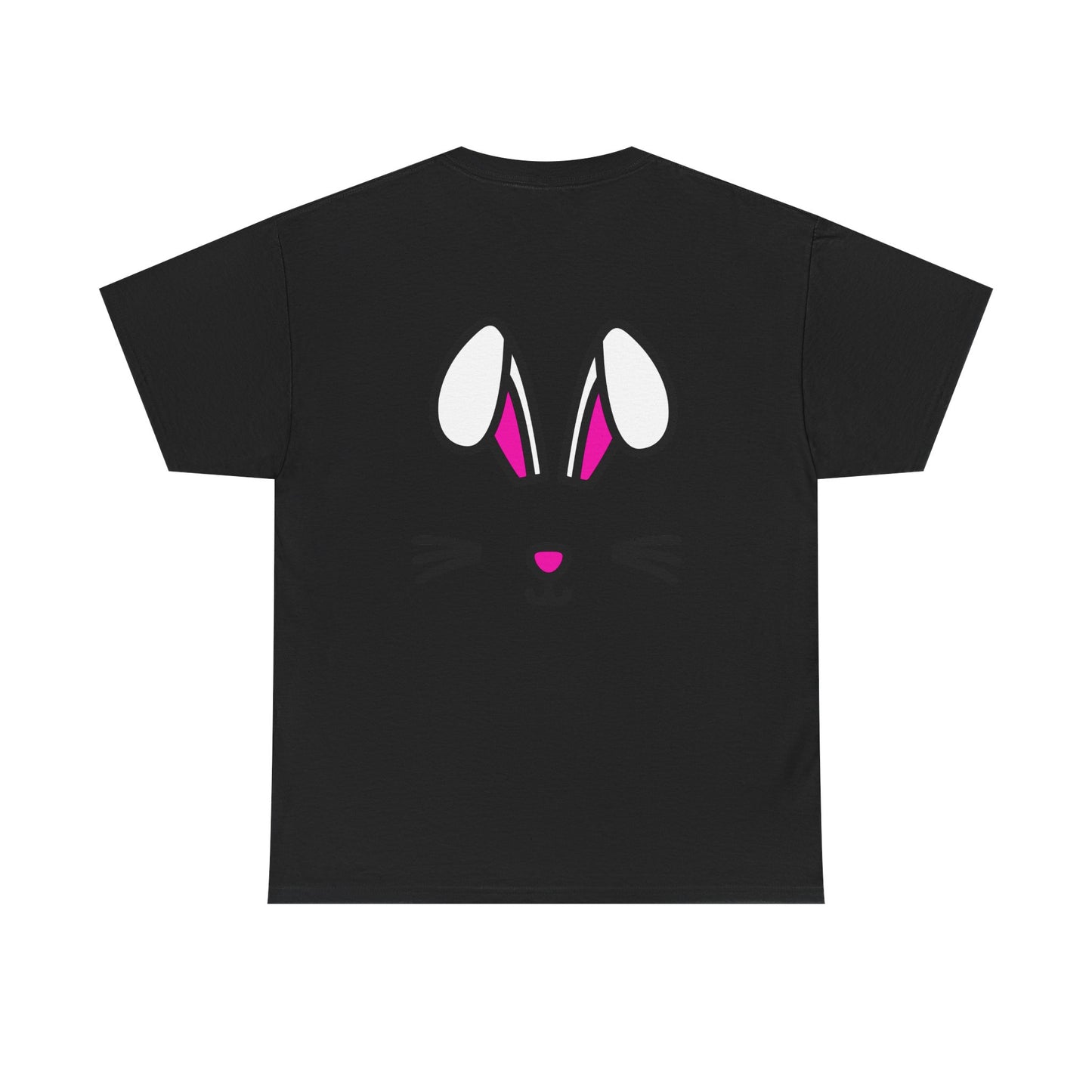 Bunny Face, Rad Moto Bunny, Heavy Cotton T-Shirt
