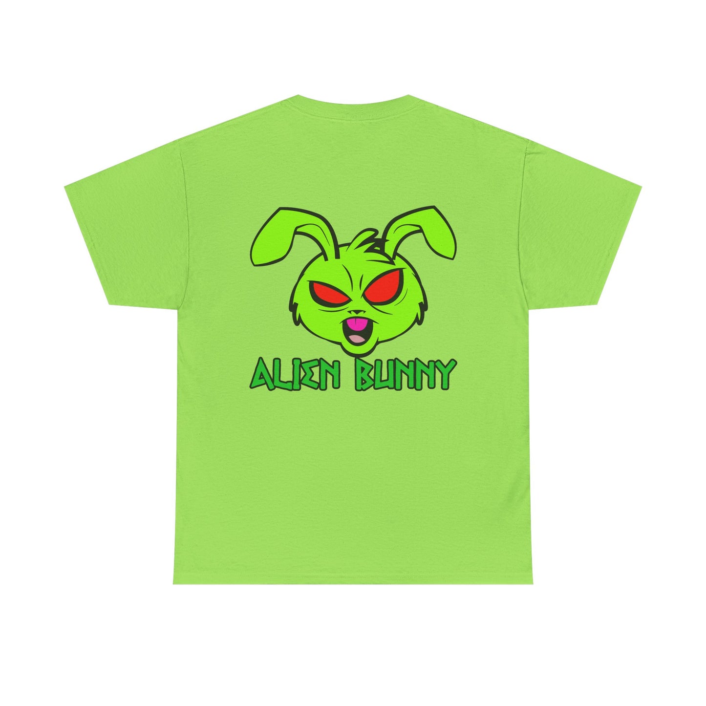 Alien Bunny, Rad Moto Bunny, Heavy Cotton T-Shirt