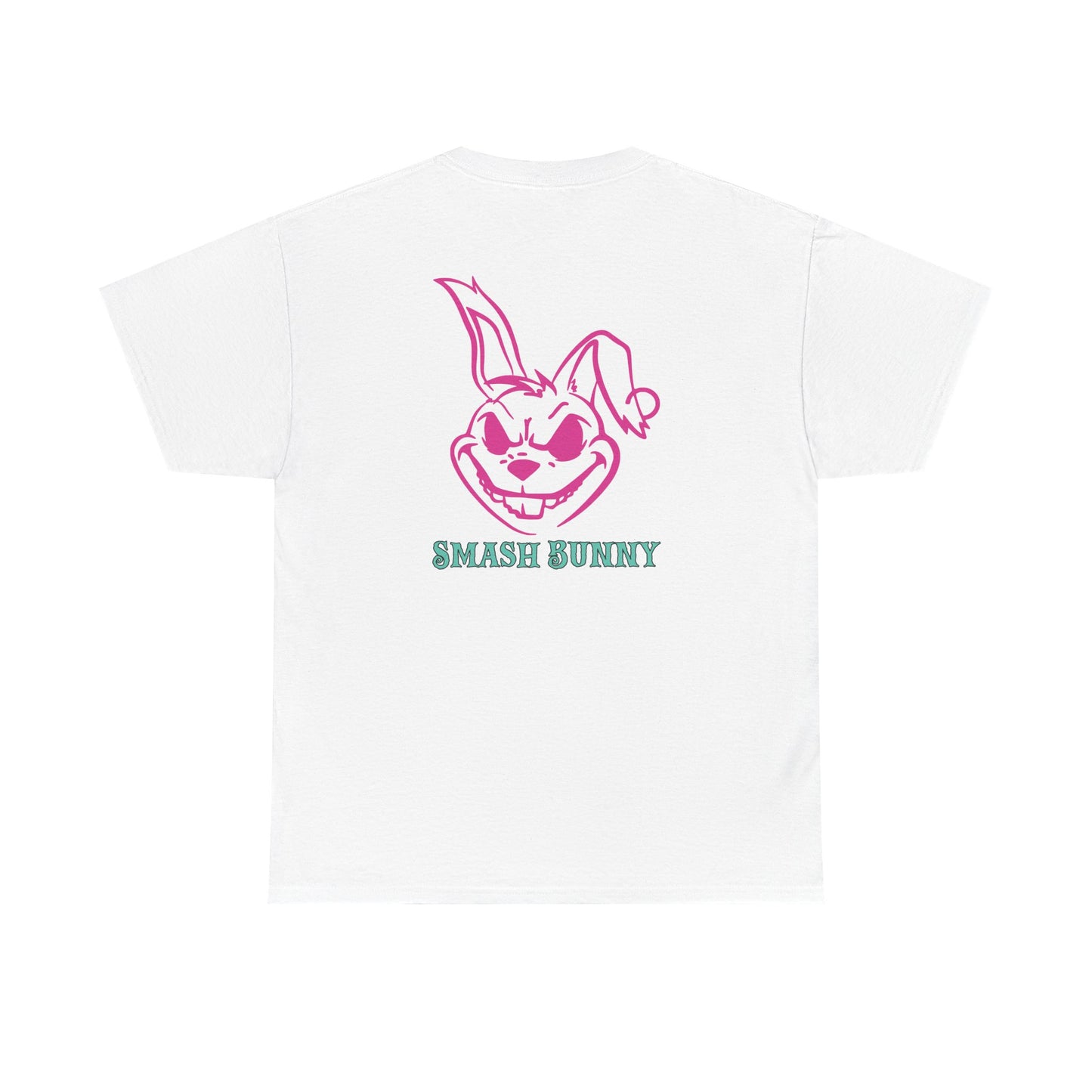 Smash Bunny, Rad Moto Bunny, Heavy Cotton T-Shirt