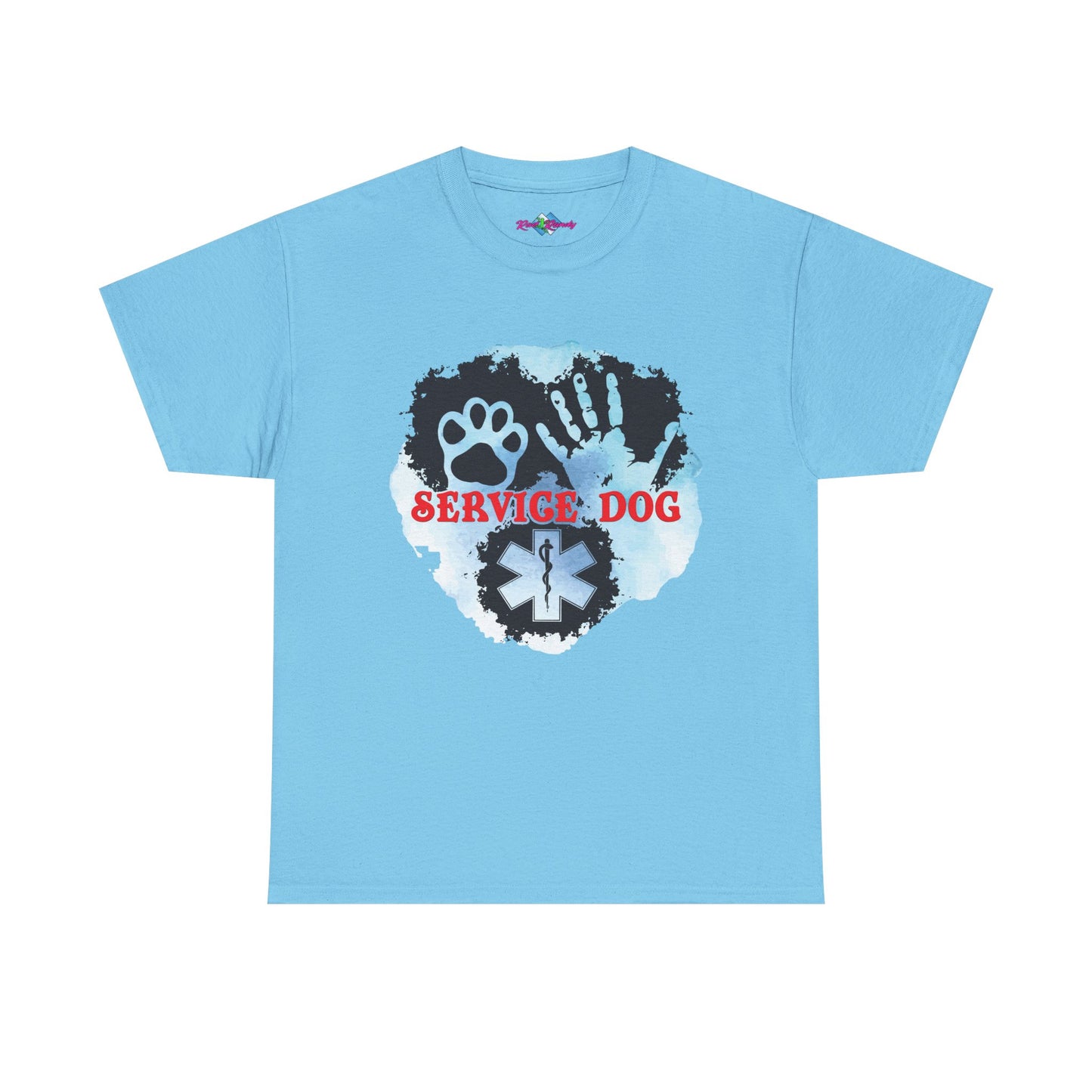 Best Friends, Service Dog. Heavy Cotton T-Shirt