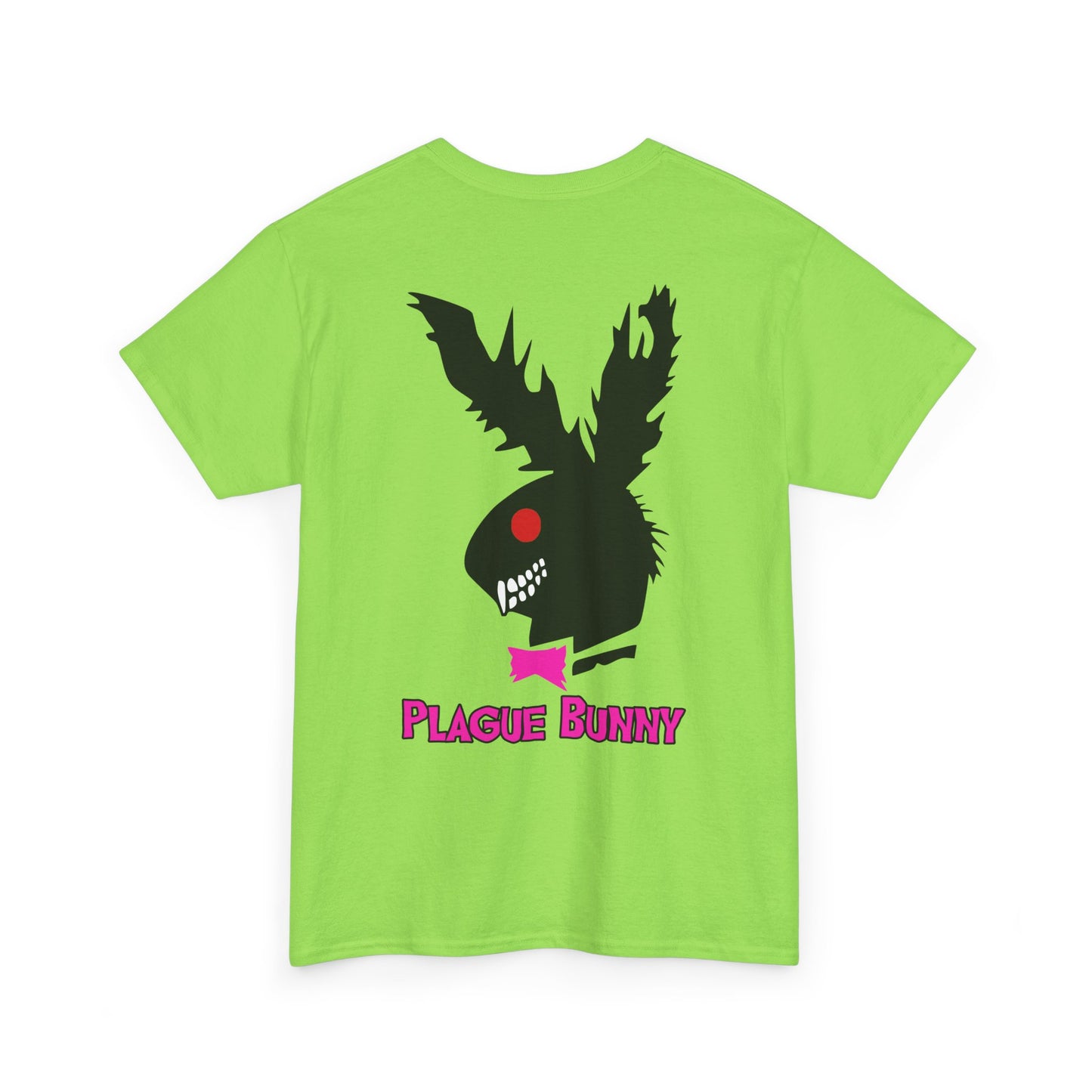 Plague Bunny, Rad Moto Bunny, Heavy Cotton T-Shirt