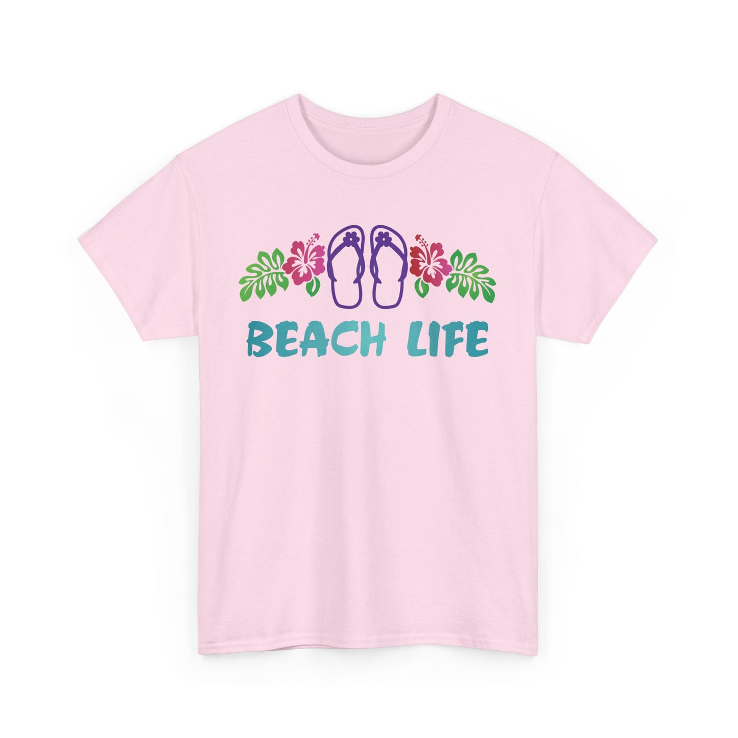 Beach Life. Heavy Cotton T-Shirt