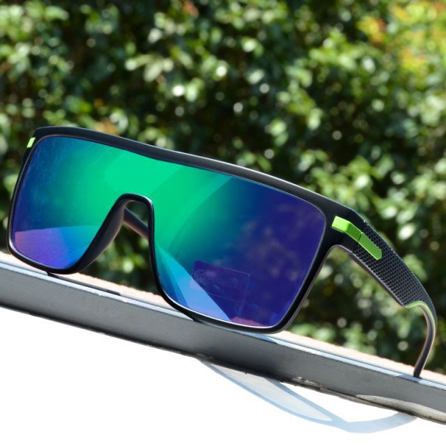 Squared Polarized Sports Sunglasses