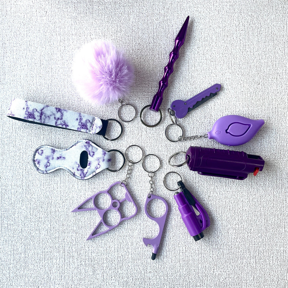 Wristband Self-defense Keychains