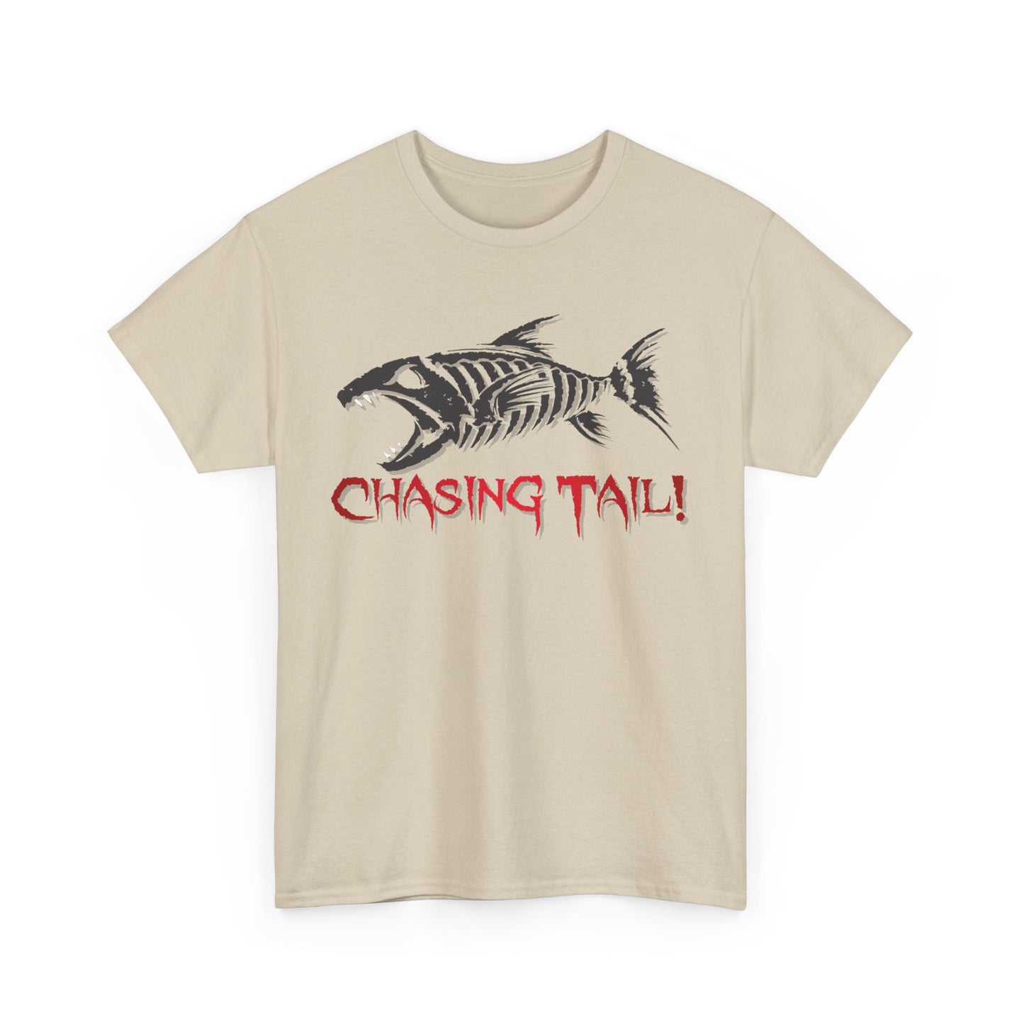 Chasing Tail!. Heavy Cotton T-Shirt