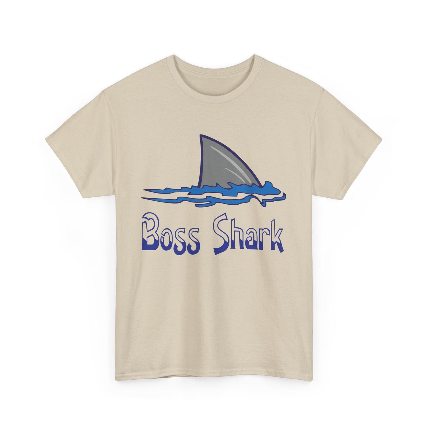 Boss Shark. Heavy Cotton T-Shirt