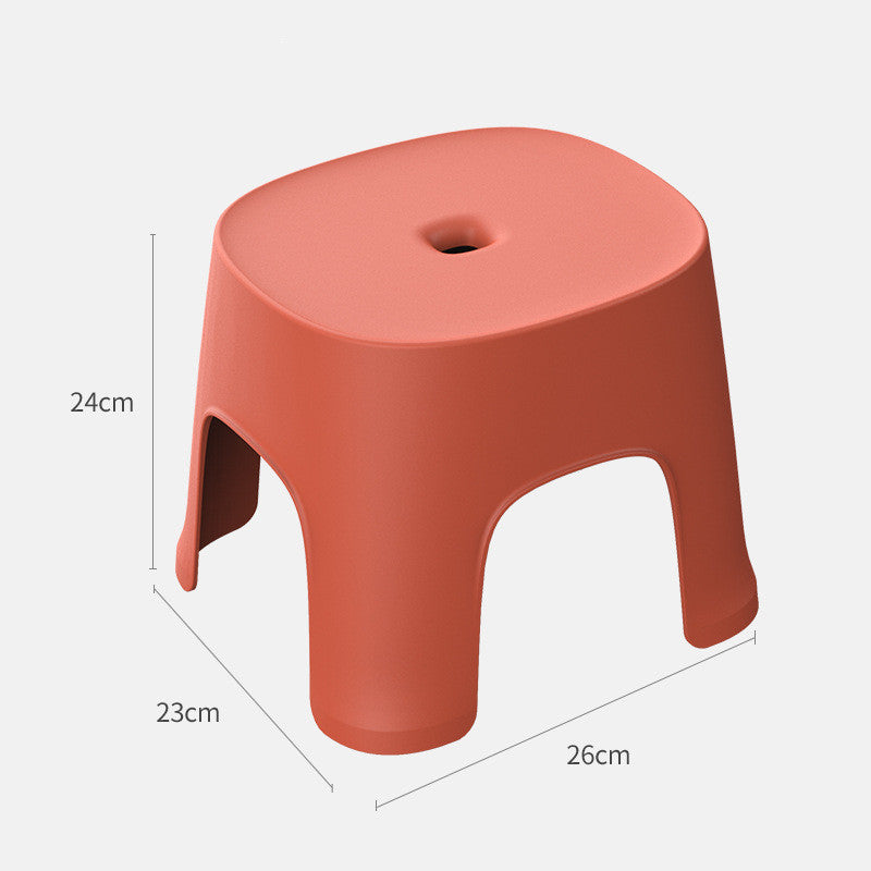 Household bathroom plastic stool