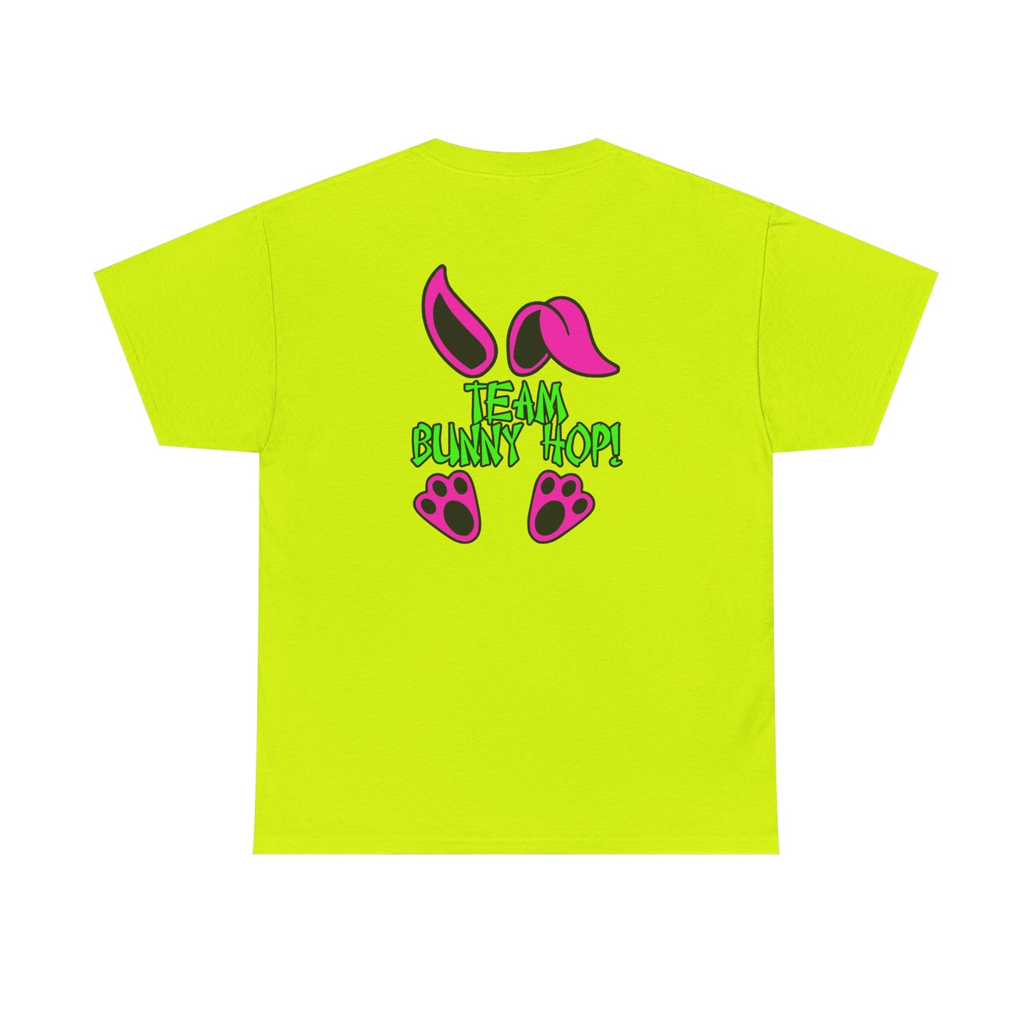 Team Bunny Hop, Rad Moto Bunny, Heavy Cotton T-Shirt