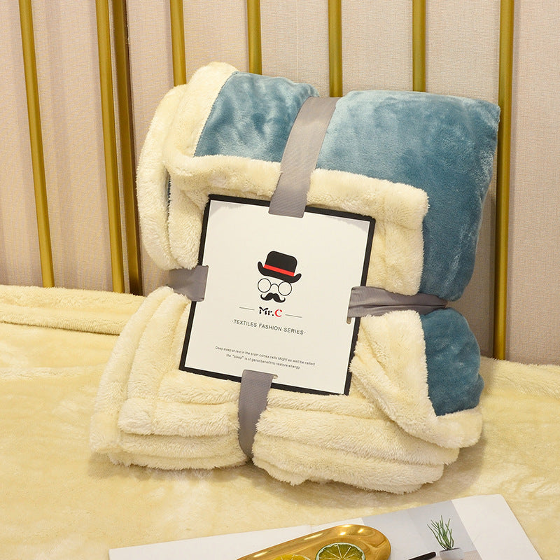Plush Decorative Throw Blanket
