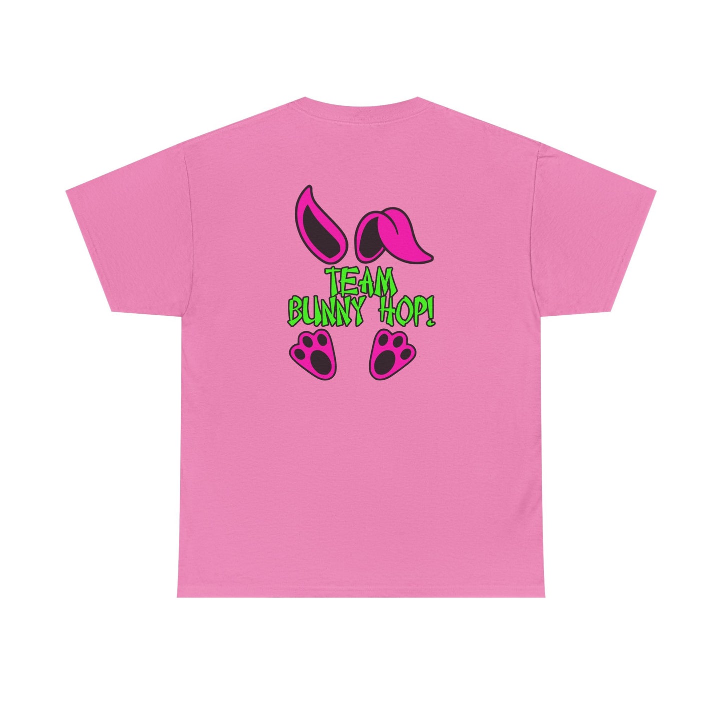 Team Bunny Hop, Rad Moto Bunny, Heavy Cotton T-Shirt