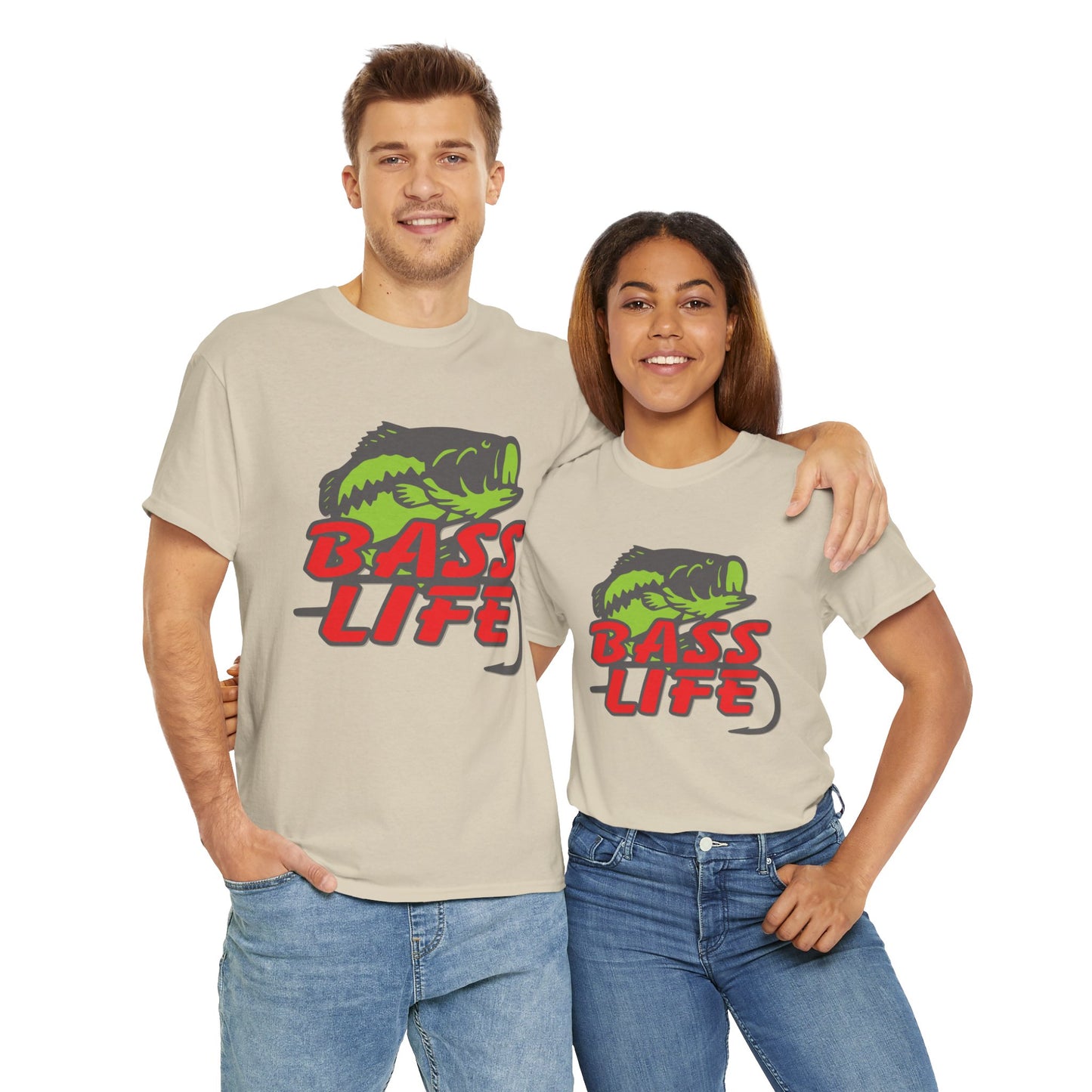 Bass Life. Heavy Cotton T-Shirt