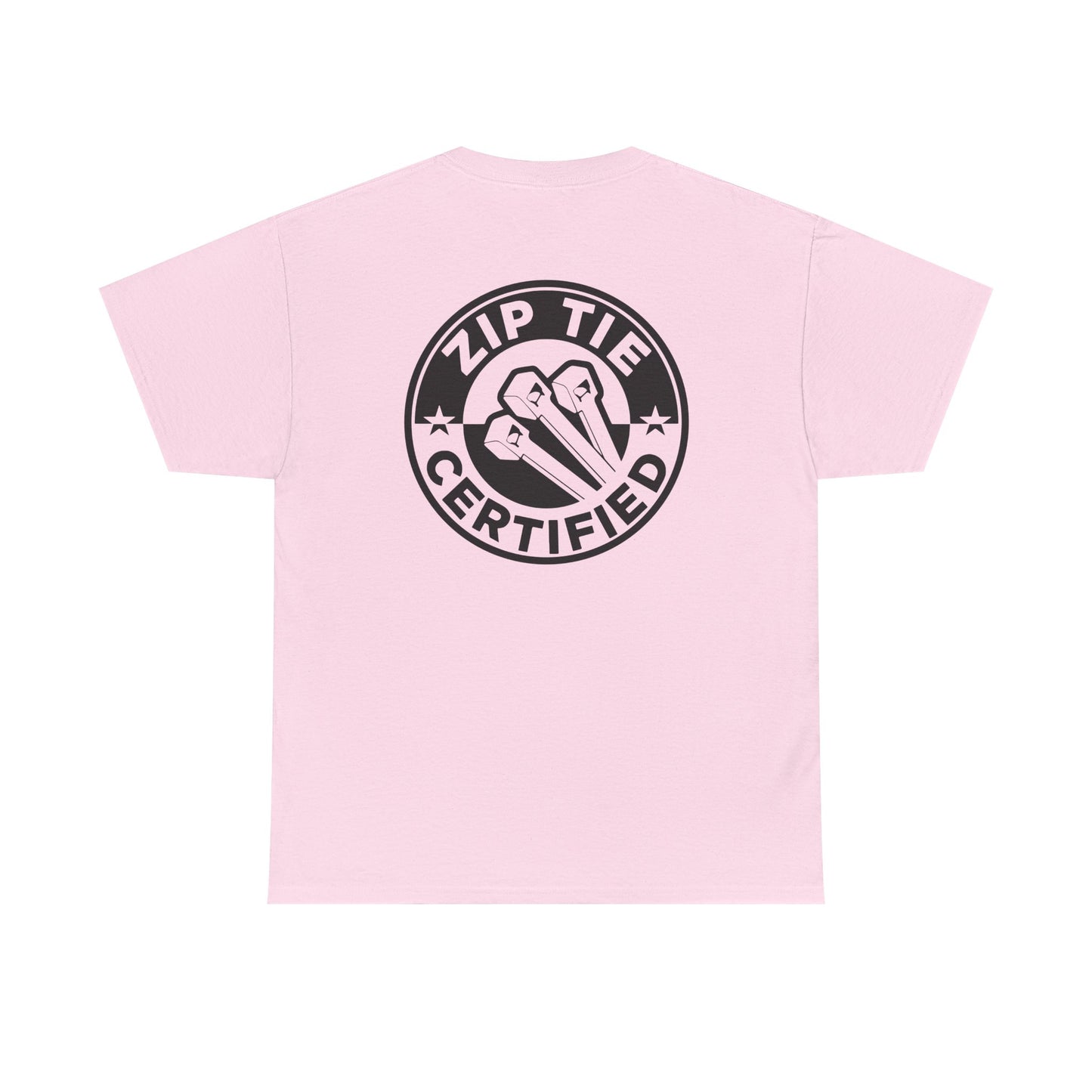 Zip Tie Certified, Rad Moto Bunny, Heavy Cotton T-Shirt