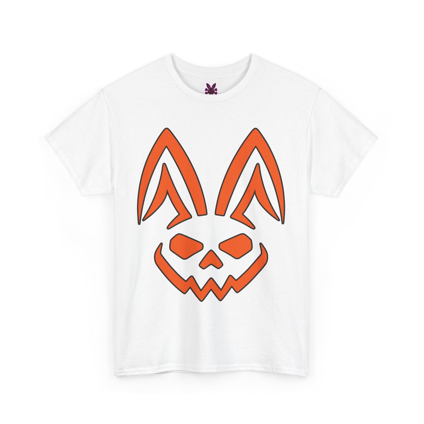 Halloween Bunny. Rad Moto Bunny, Heavy Cotton T-Shirt