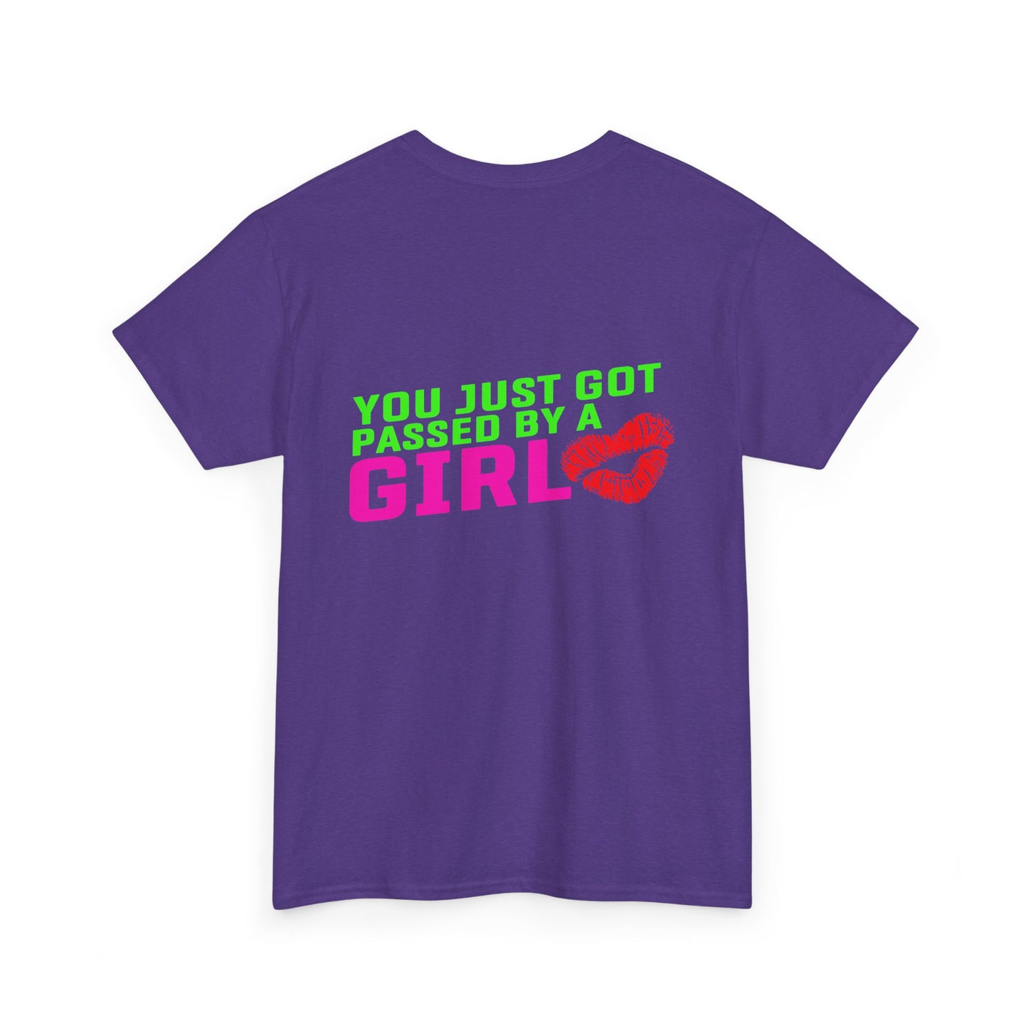 You just got passed by a Girl, Rad Moto Bunny, Heavy Cotton T-Shirt