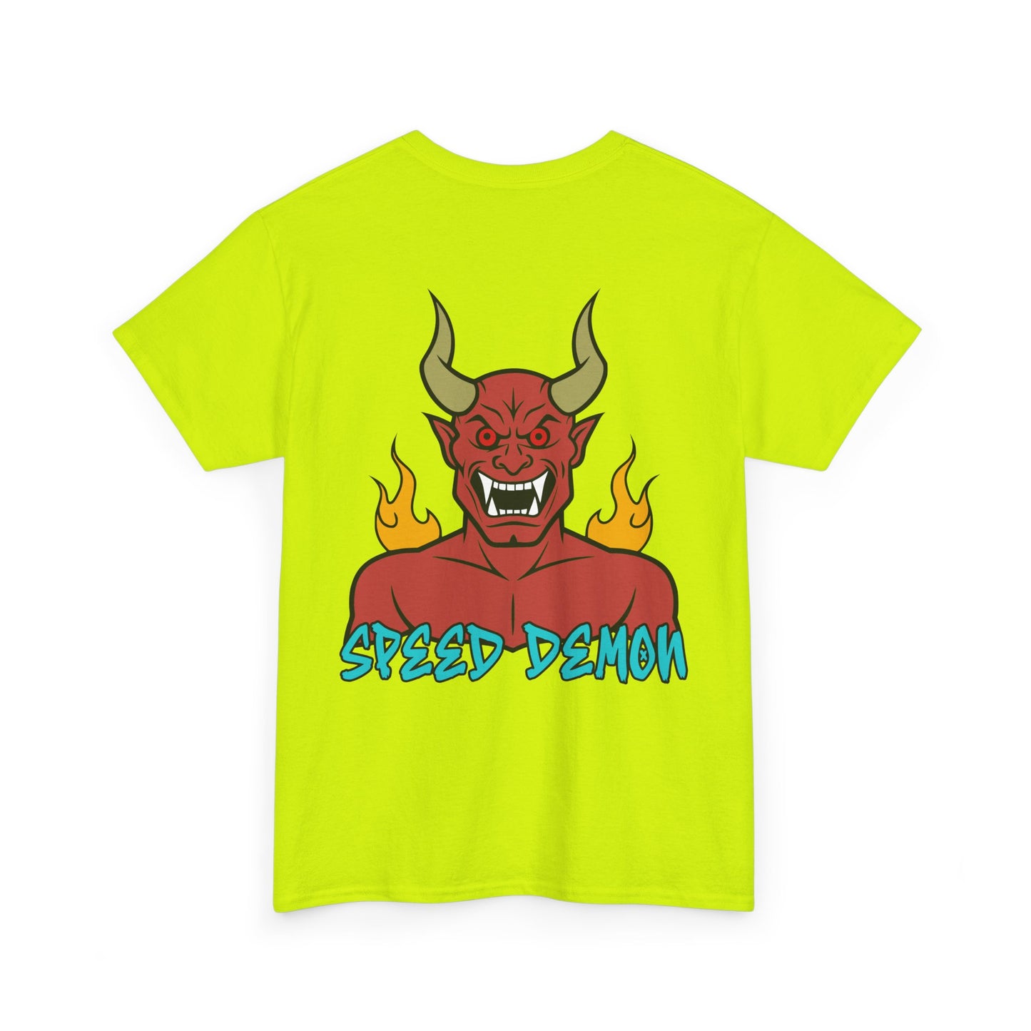 Speed Demon, Rad Moto Bunny, Heavy Cotton T-Shirt