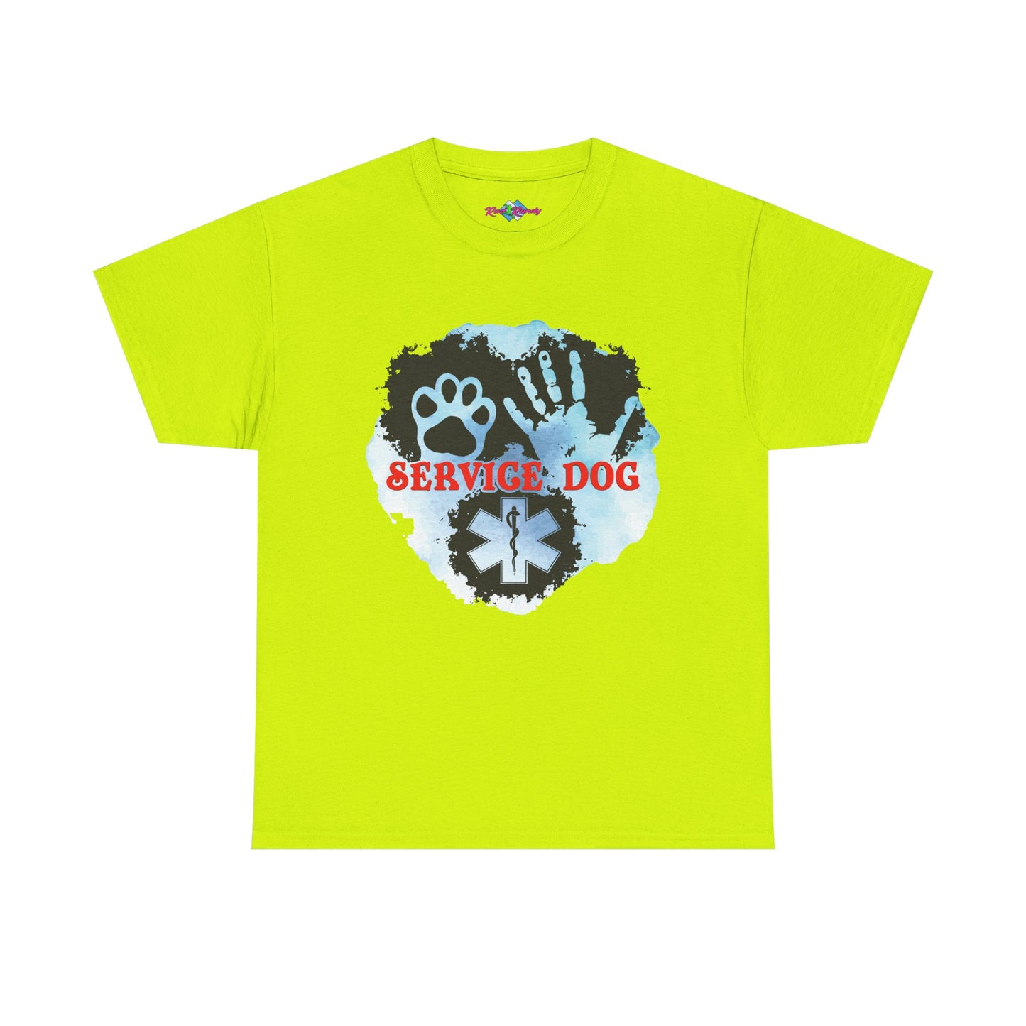 Best Friends, Service Dog. Heavy Cotton T-Shirt