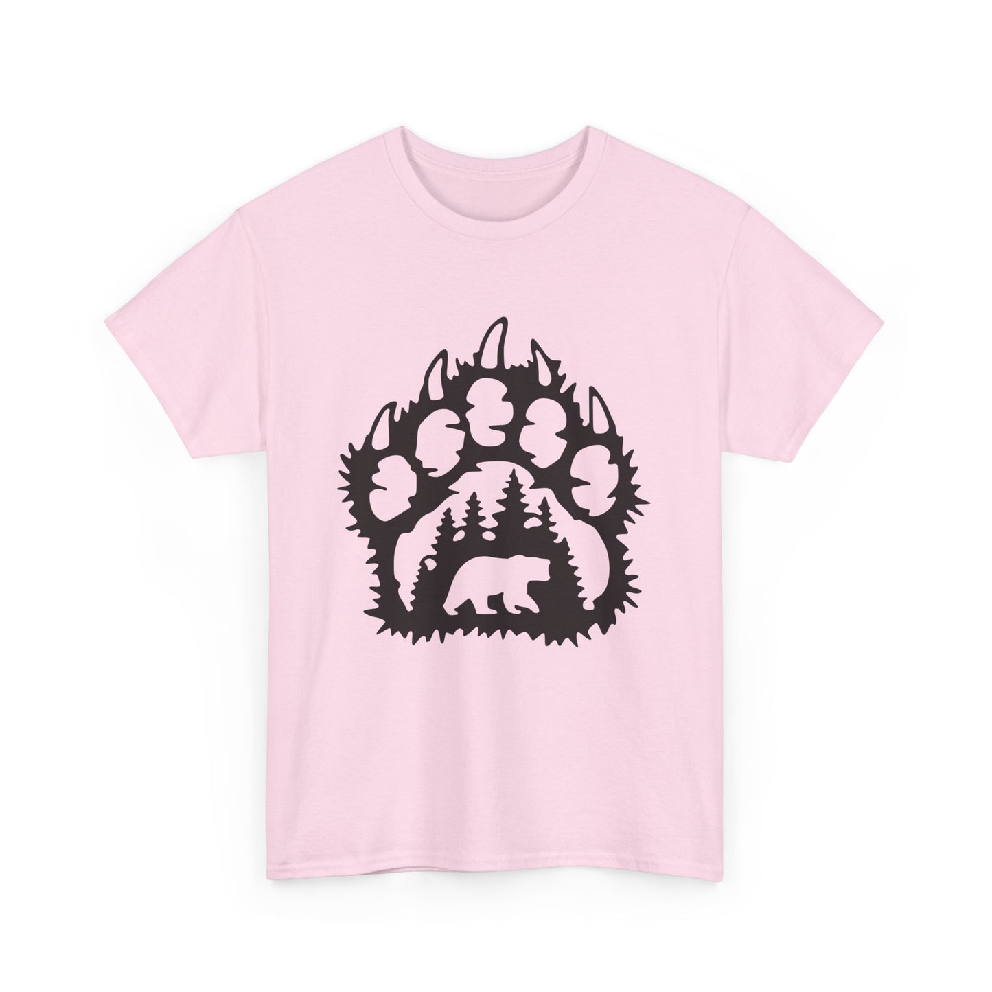 Bear Paw. Heavy Cotton T-Shirt