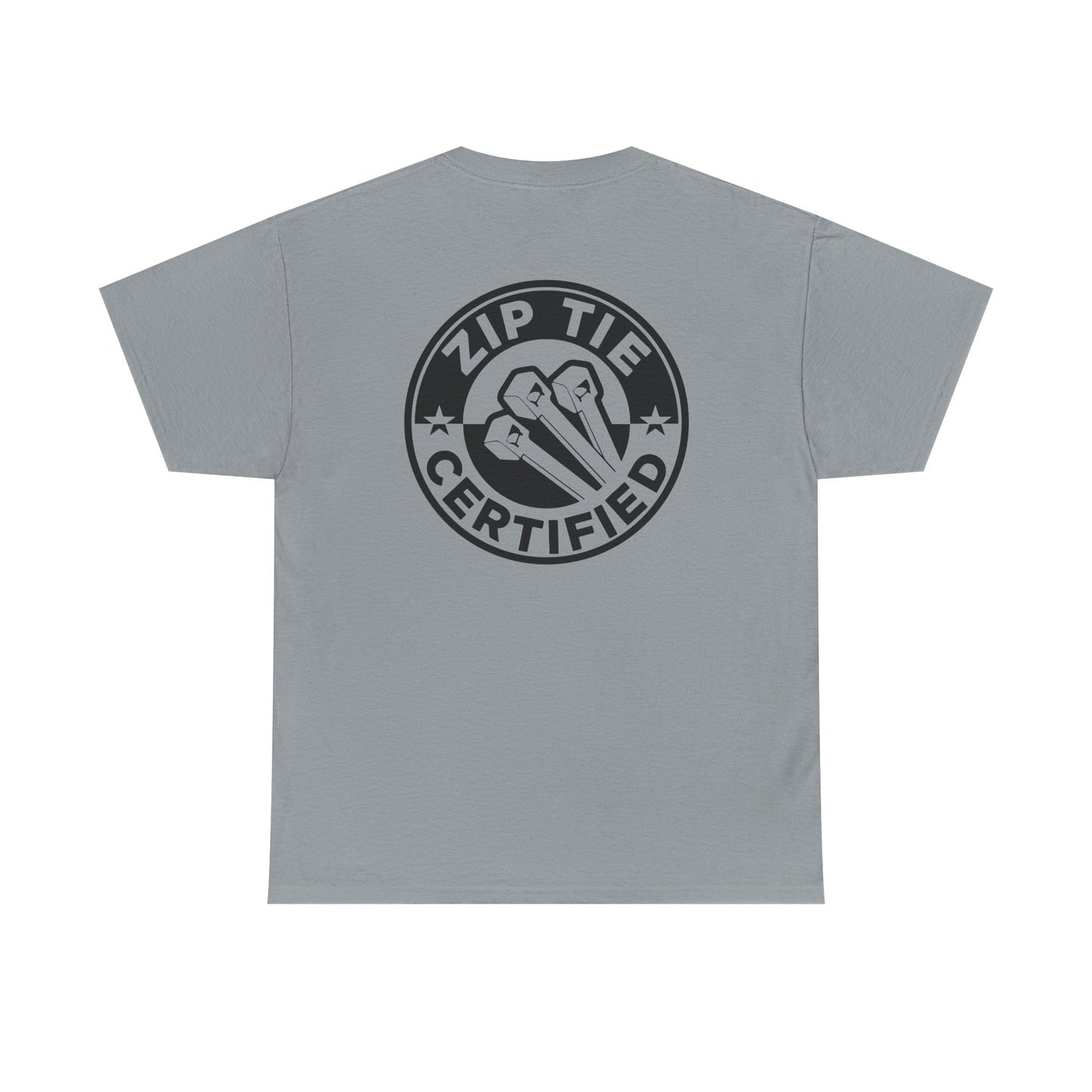 Zip Tie Certified, Rad Moto Bunny, Heavy Cotton T-Shirt