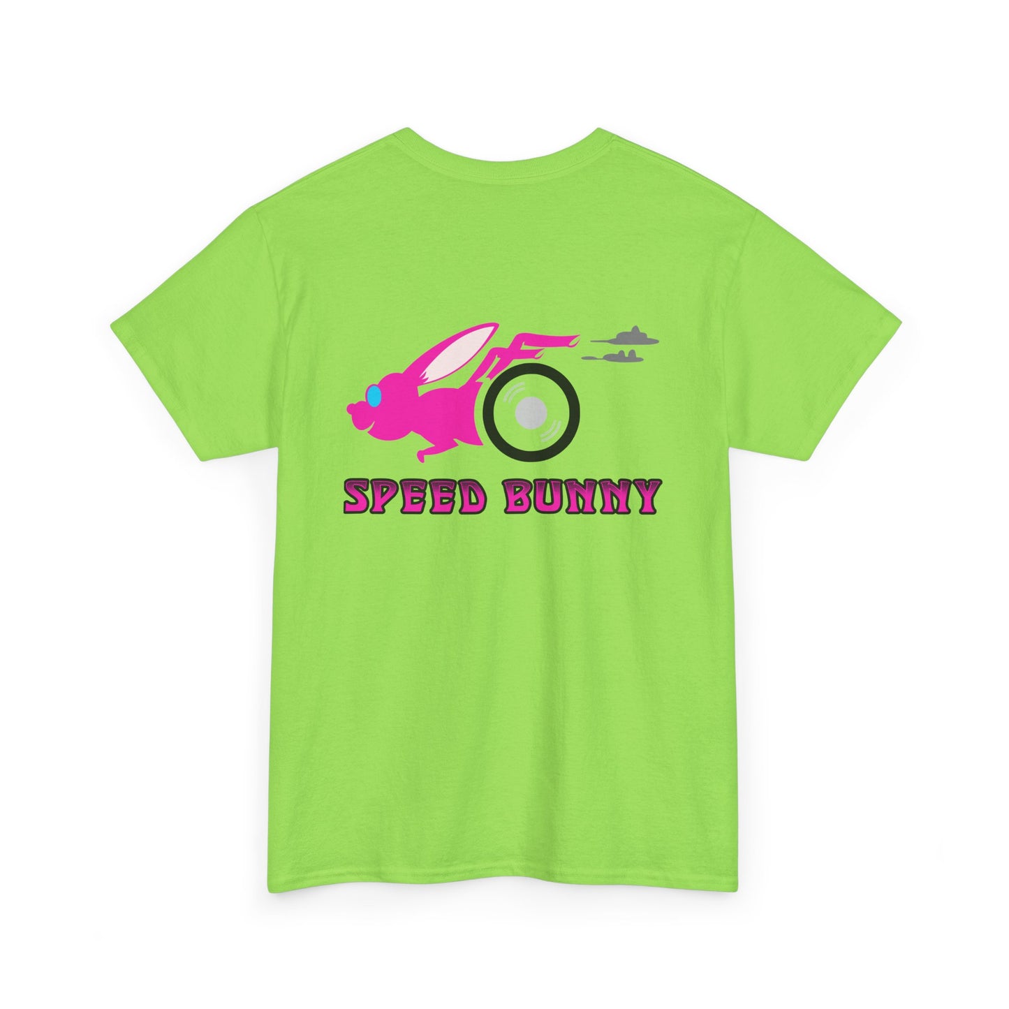 Speed Bunny, Rad Moto Bunny, Heavy Cotton T-Shirt