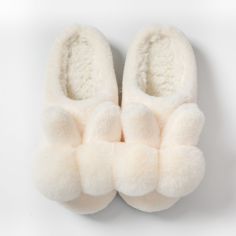 Fluffy Bunny Slippers