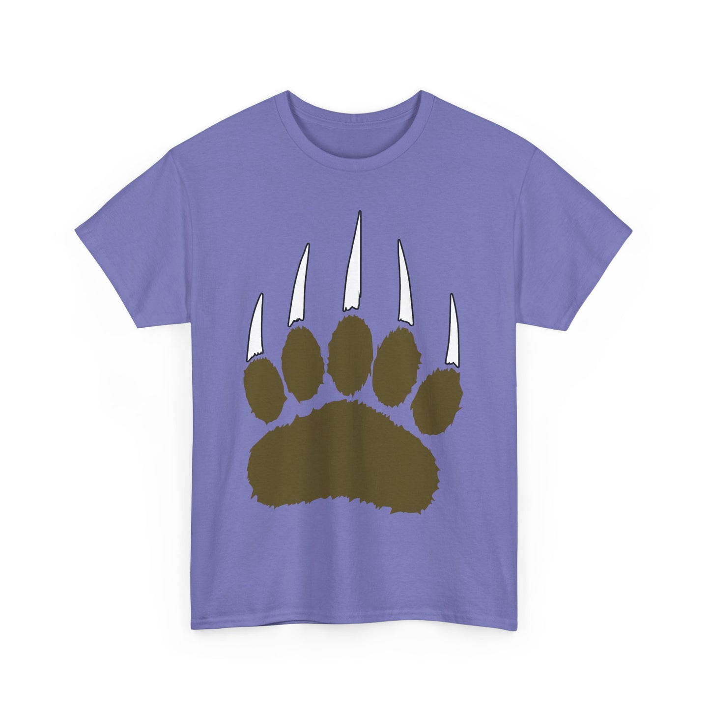Bear Paw. Heavy Cotton T-Shirt