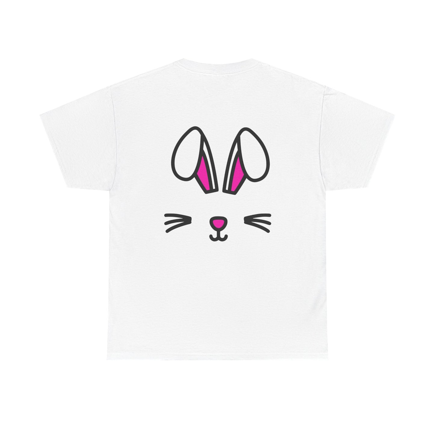 Bunny Face, Rad Moto Bunny, Heavy Cotton T-Shirt
