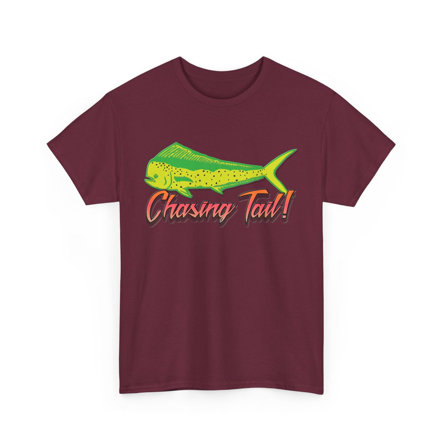 Chasing Tail Dorado. Heavy Cotton T-Shirt