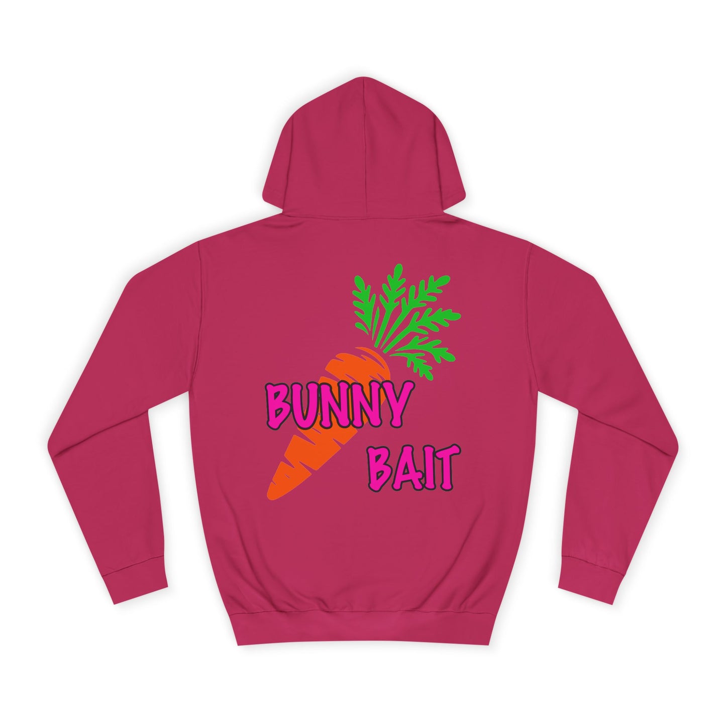 Bunny Bait, Rad Moto Bunny, Unisex Hoodie - Biker Style Sweatshirt for Motorcycle Enthusiasts