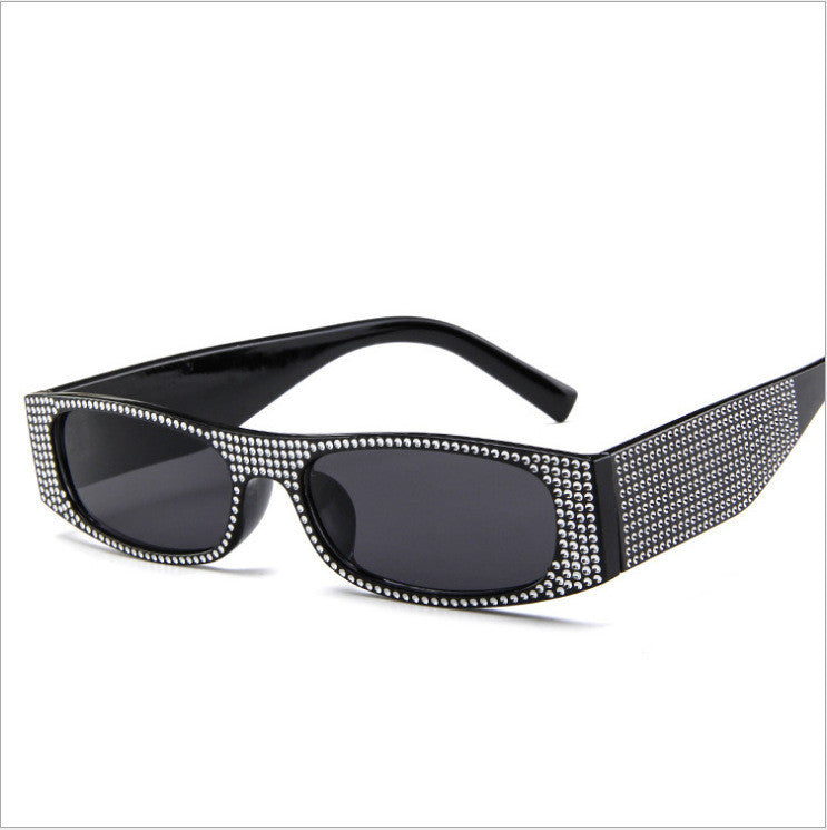 Rhinestone Studded Sunglasses