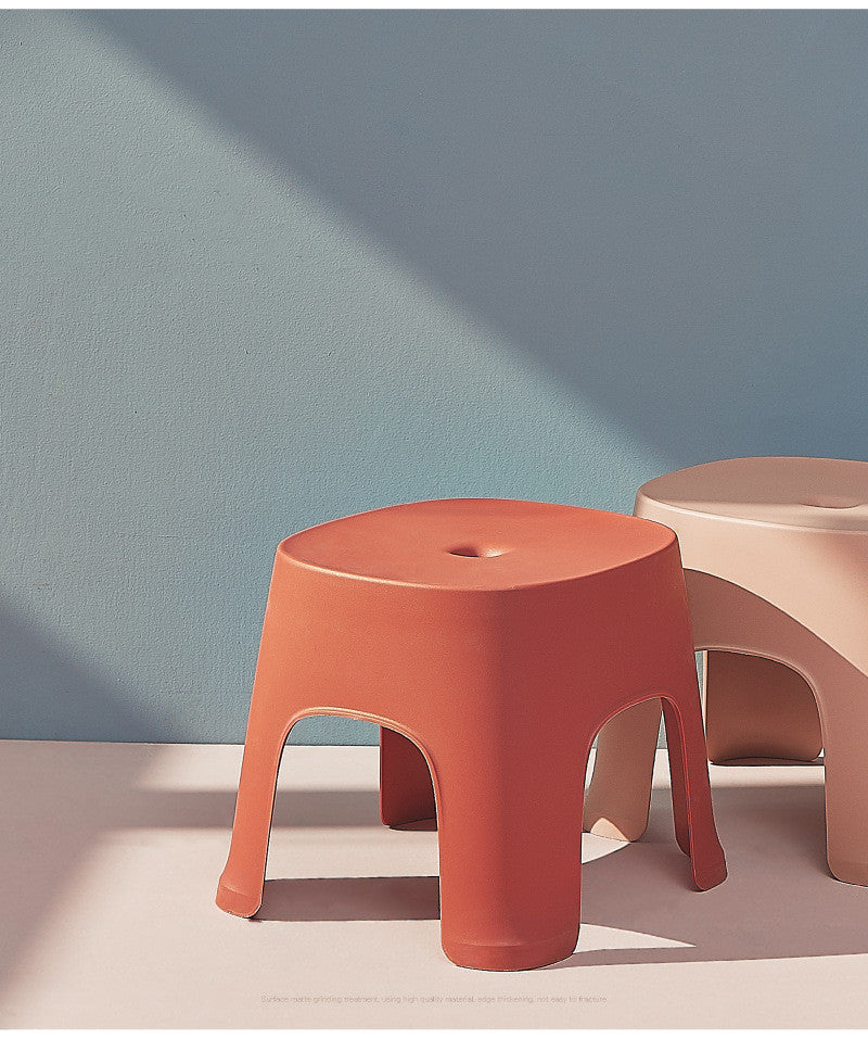 Household bathroom plastic stool