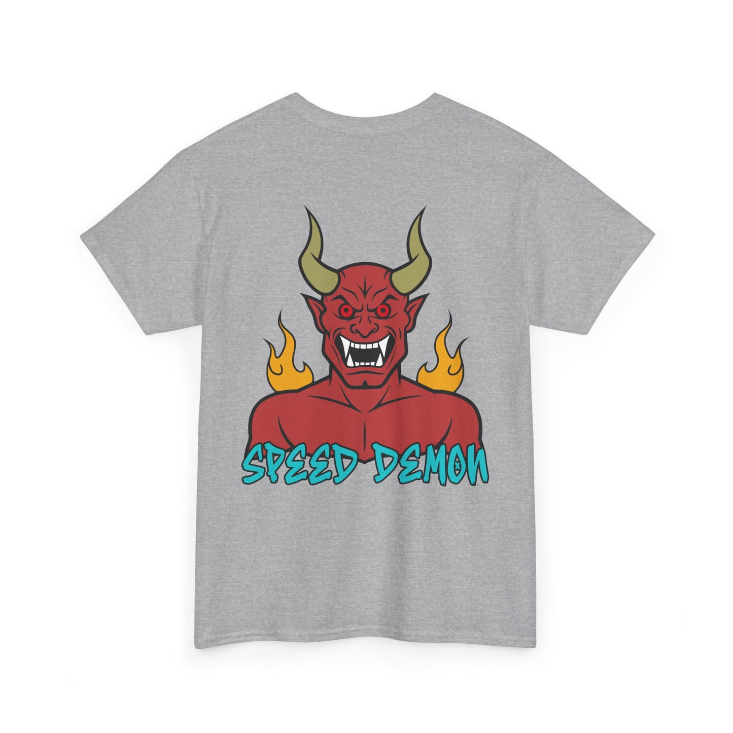 Speed Demon, Rad Moto Bunny, Heavy Cotton T-Shirt