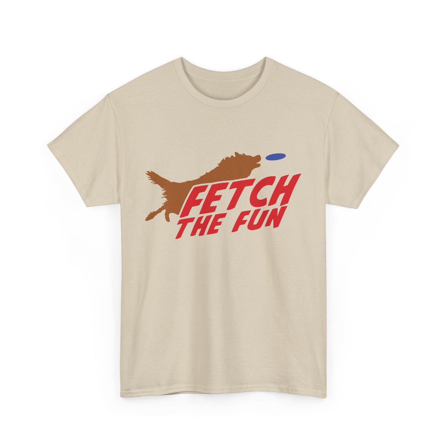 Fetch The Fun. Heavy Cotton T-Shirt