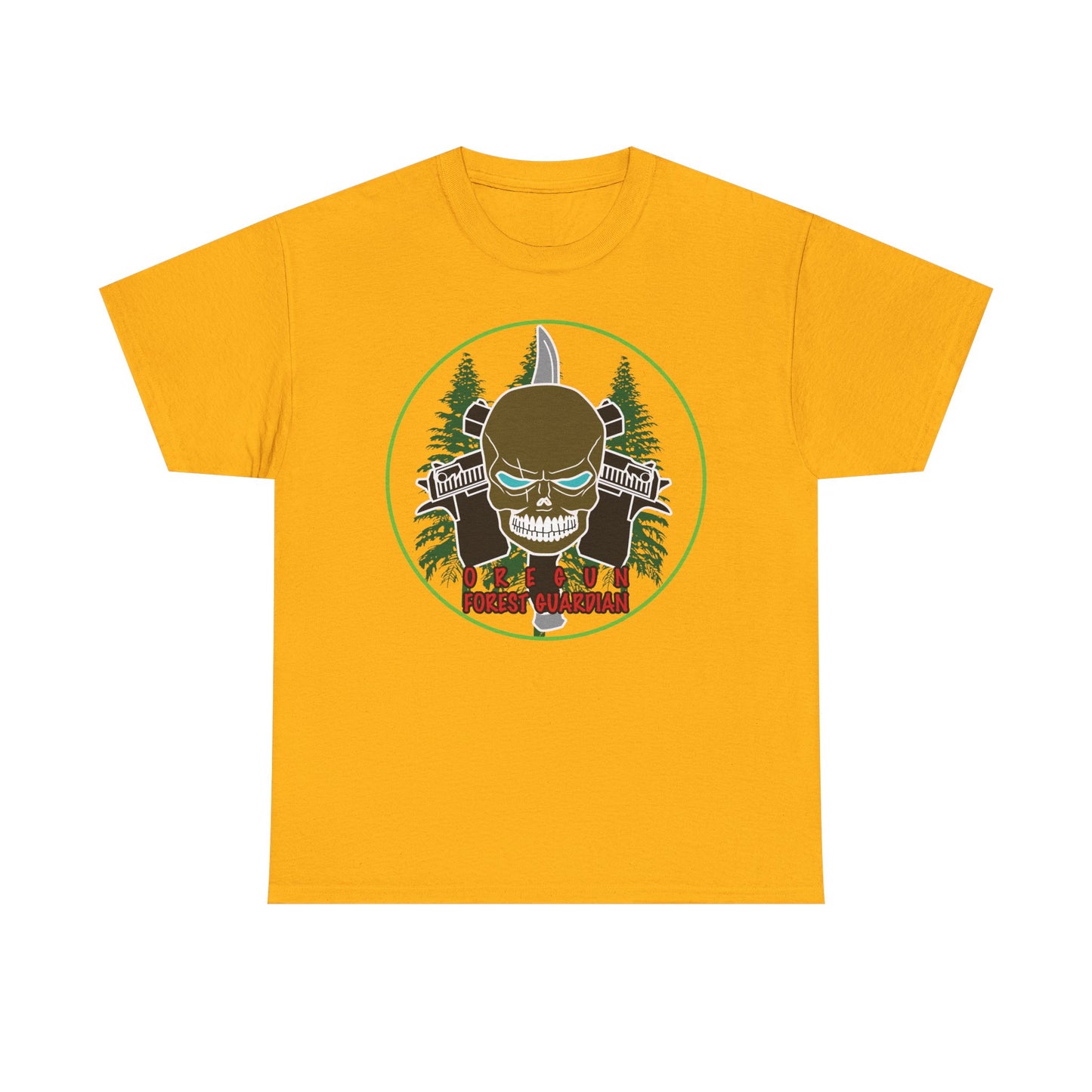 Oregun Forest Guardian. Heavy Cotton T-Shirt