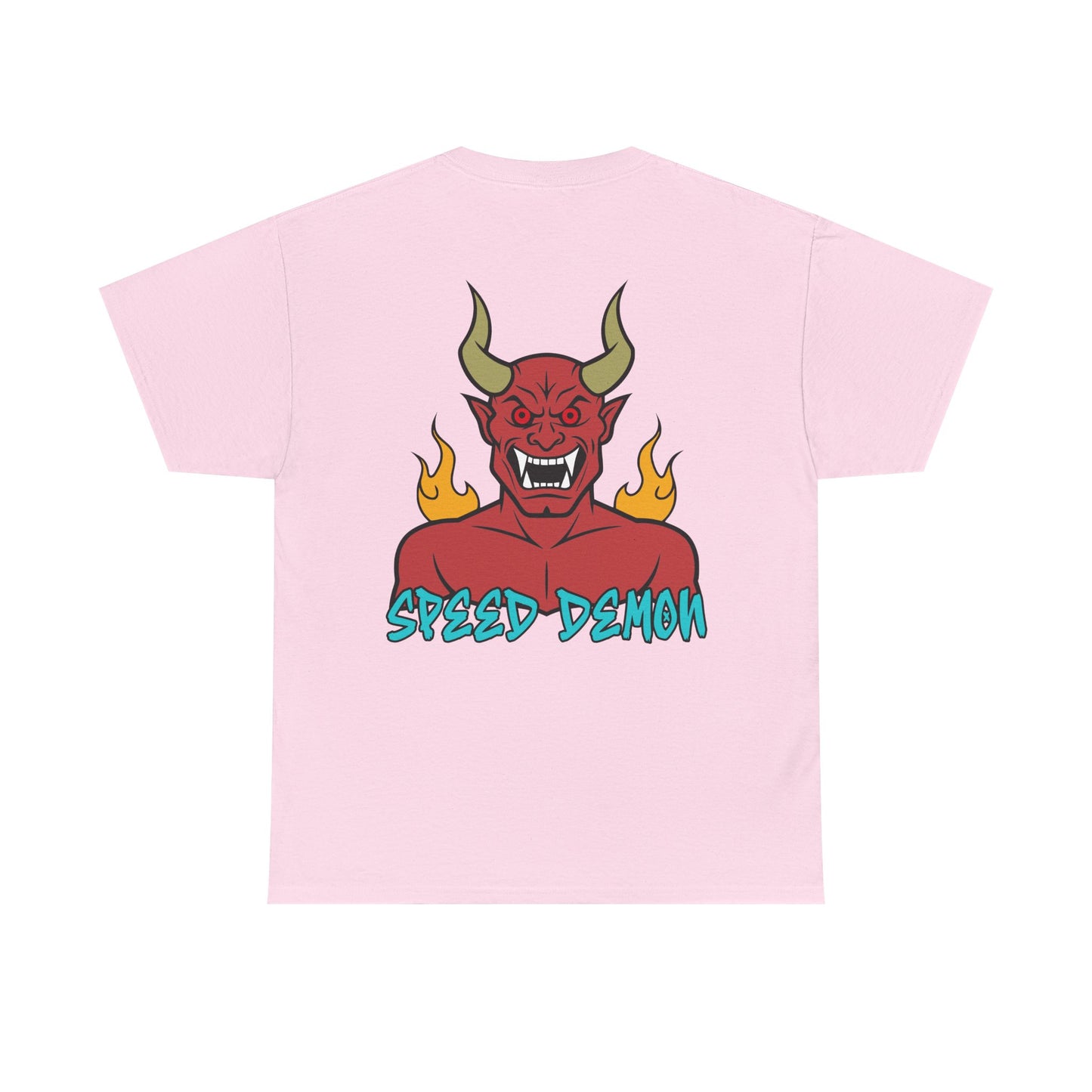 Speed Demon, Rad Moto Bunny, Heavy Cotton T-Shirt