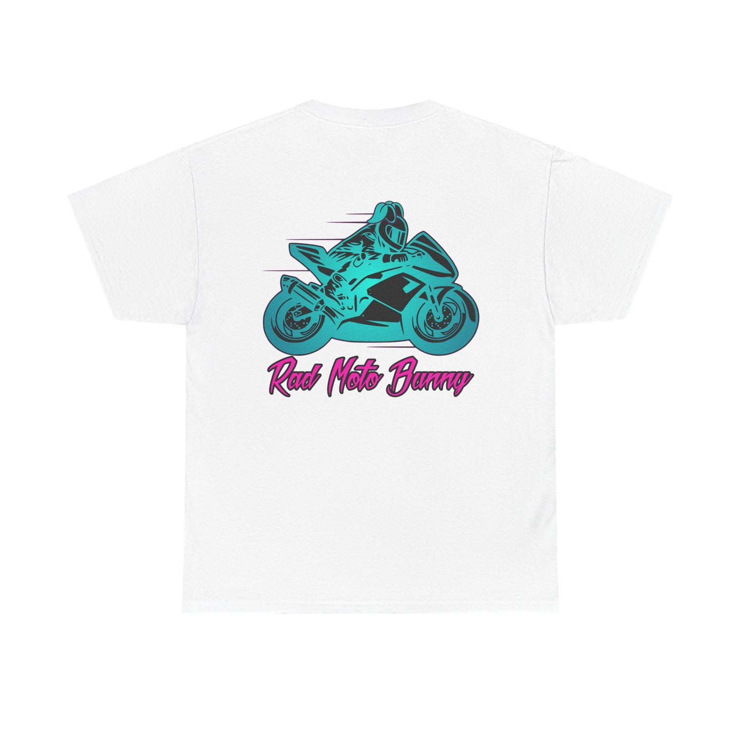 Rad Moto Bunny, Heavy Cotton T-Shirt
