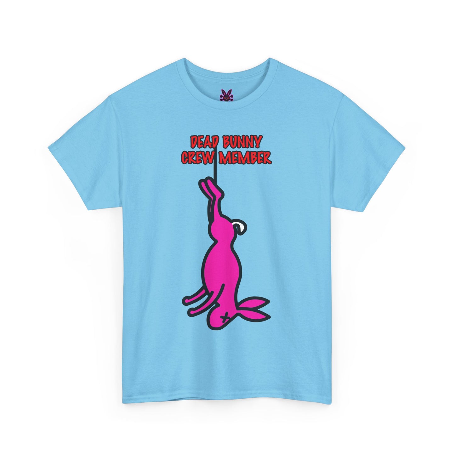 Dead Bunny Crew Member. Rad Moto Bunny, Heavy Cotton T-Shirt