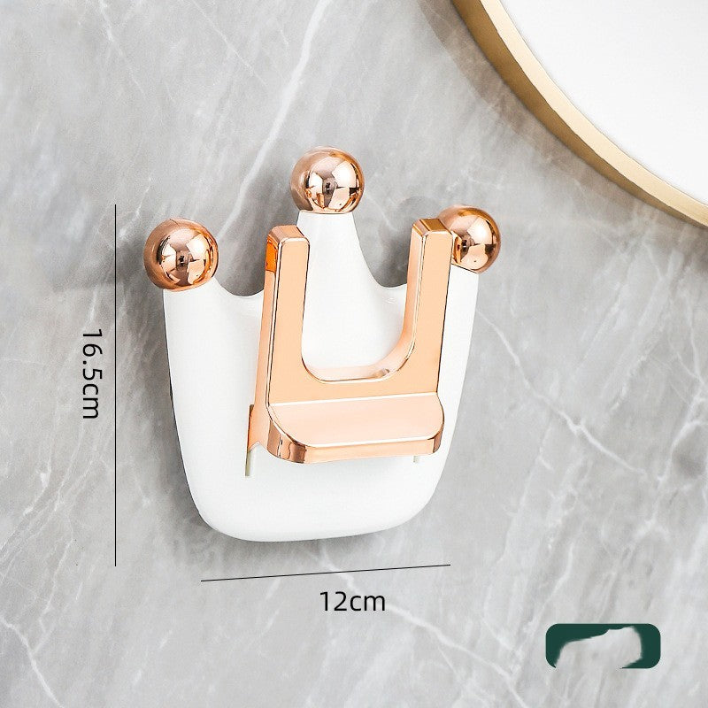 Crown Hair Dryer Storage Rack