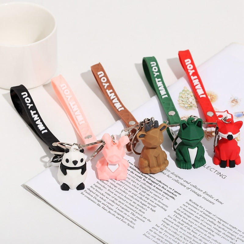 Trendy Animal Keychain
