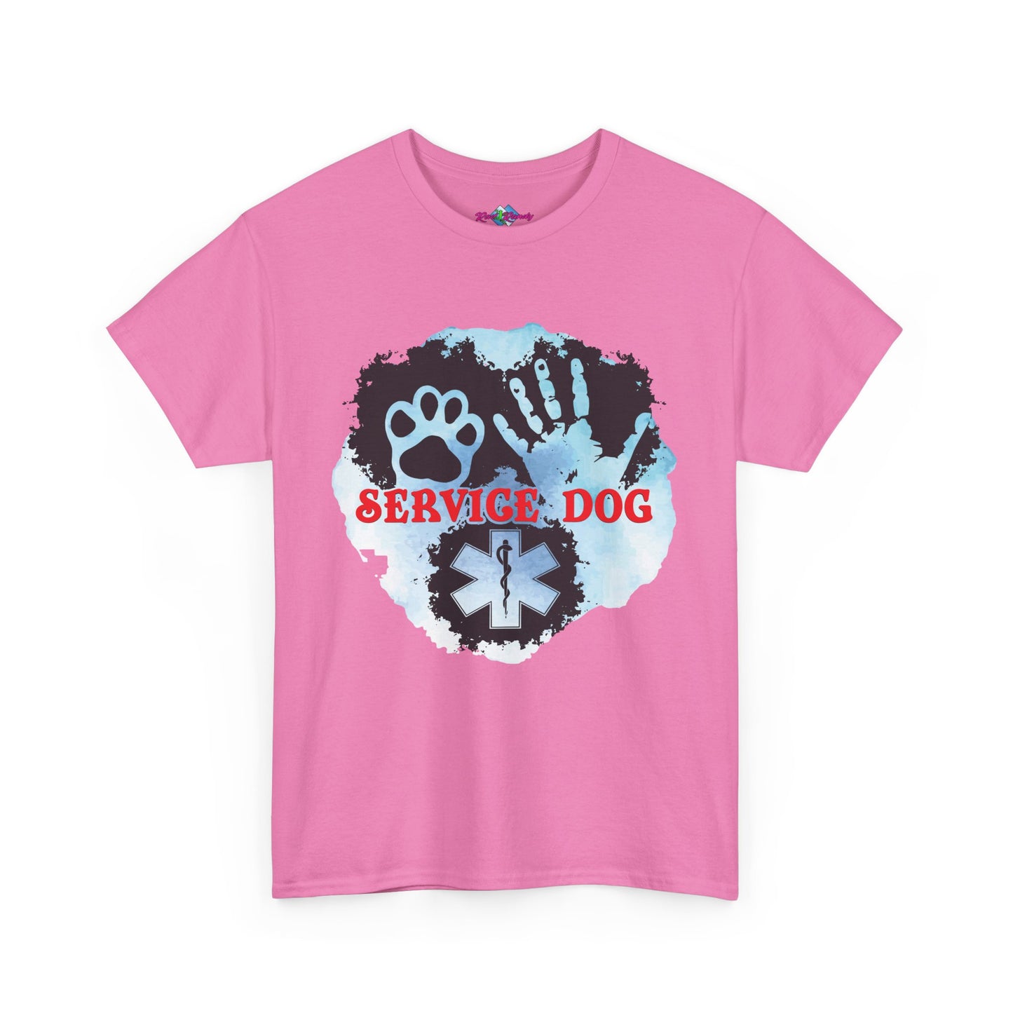 Best Friends, Service Dog. Heavy Cotton T-Shirt