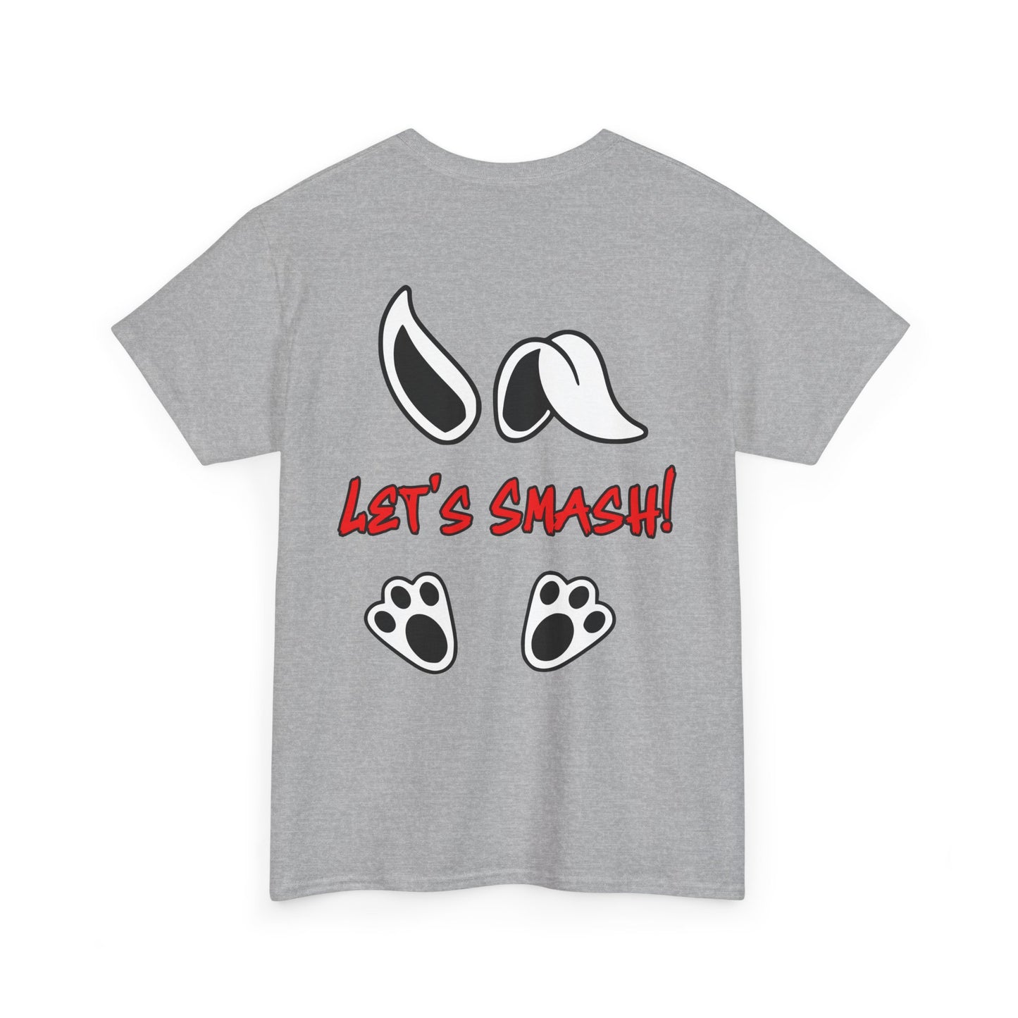 Let's Smash!, Rad Moto Bunny, Heavy Cotton T-Shirt