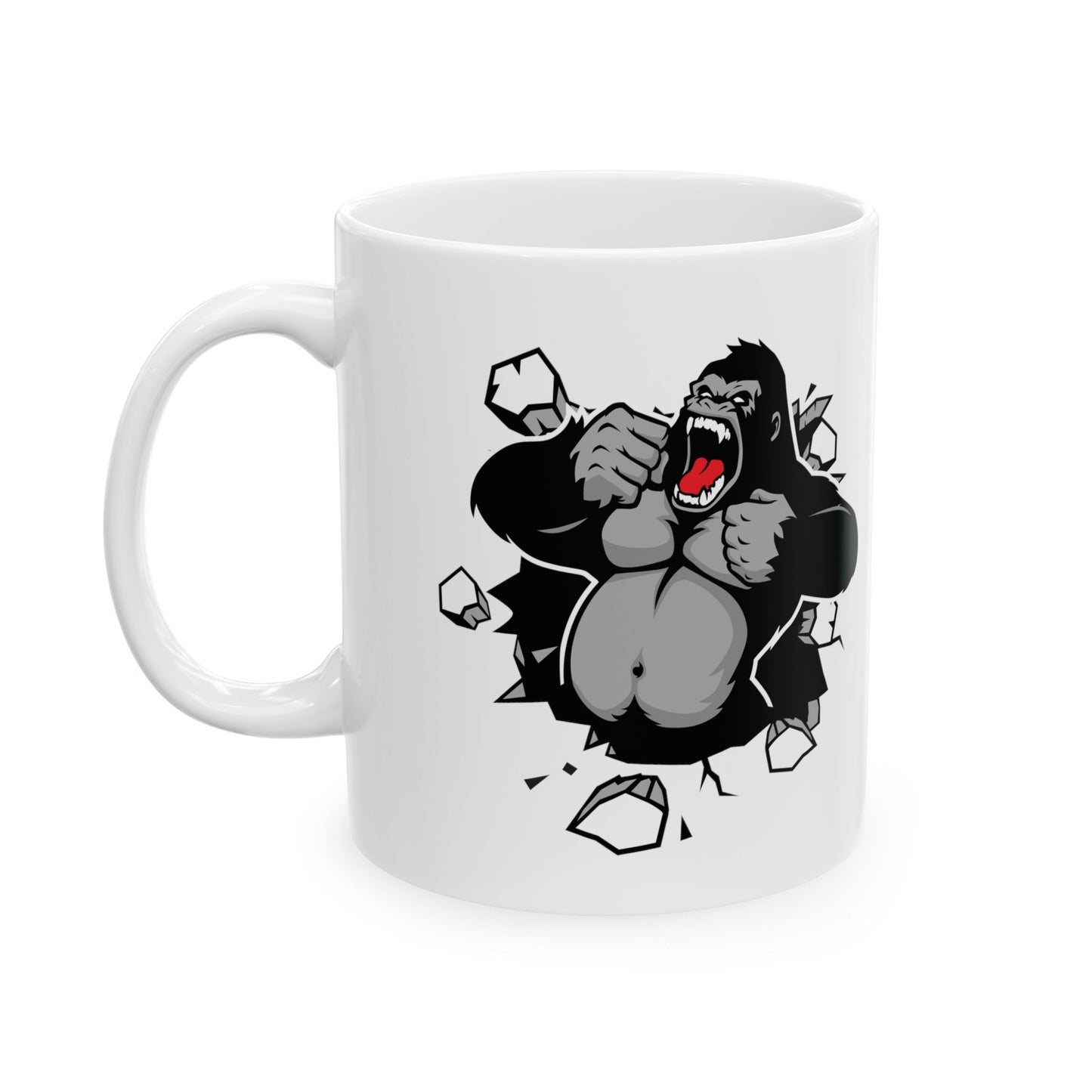 Bustin Out Gorilla, Coffee Mug
