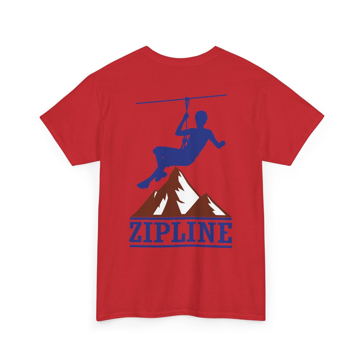 Zipline Guy. Heavy Cotton T-Shirt