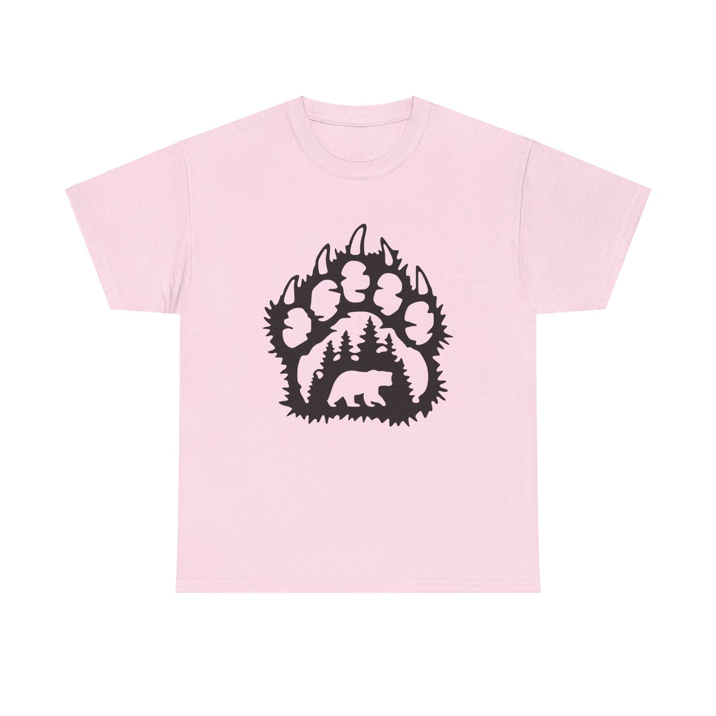 Bear Paw. Heavy Cotton T-Shirt